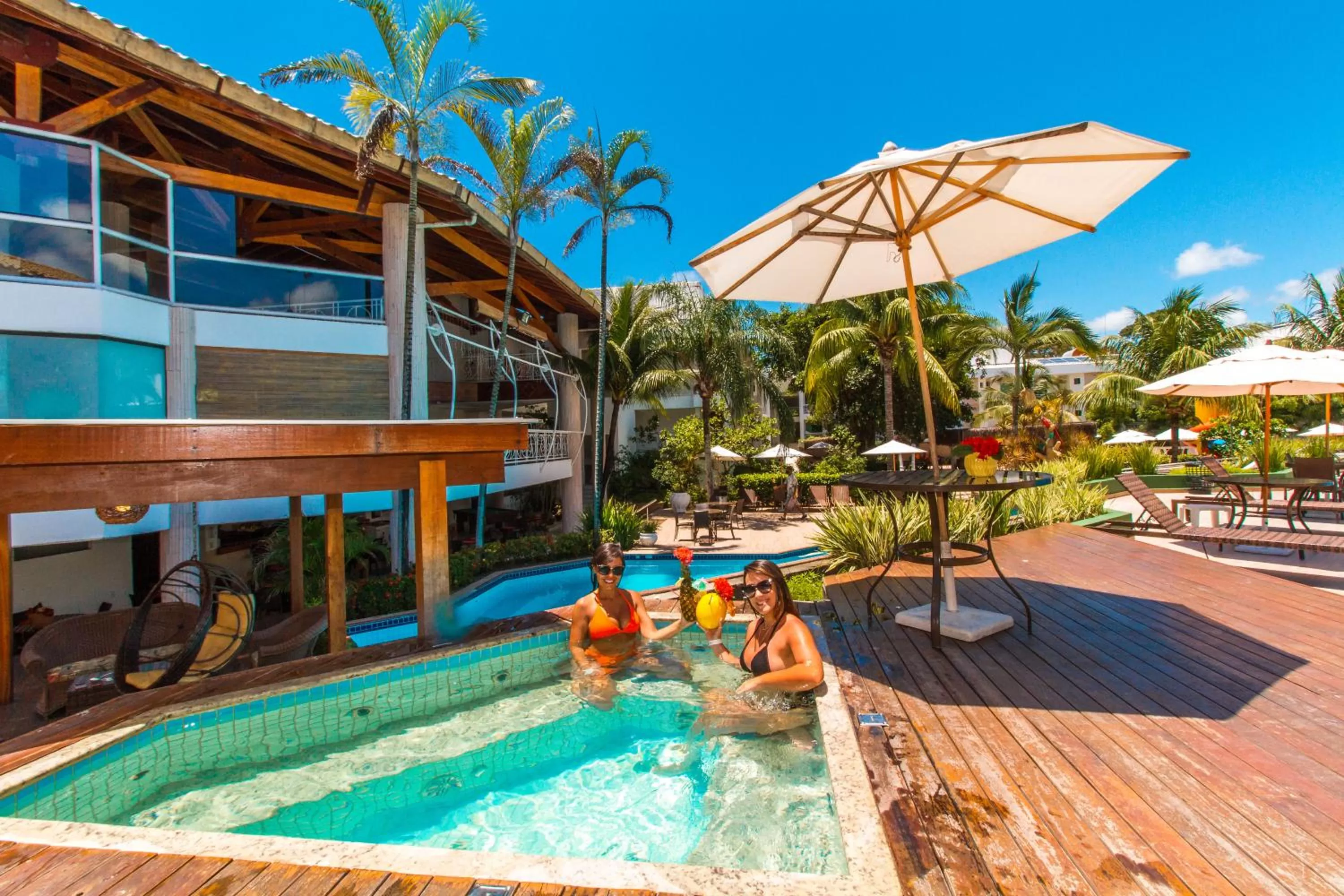 Hot Tub in Portal Beach - Rede Soberano