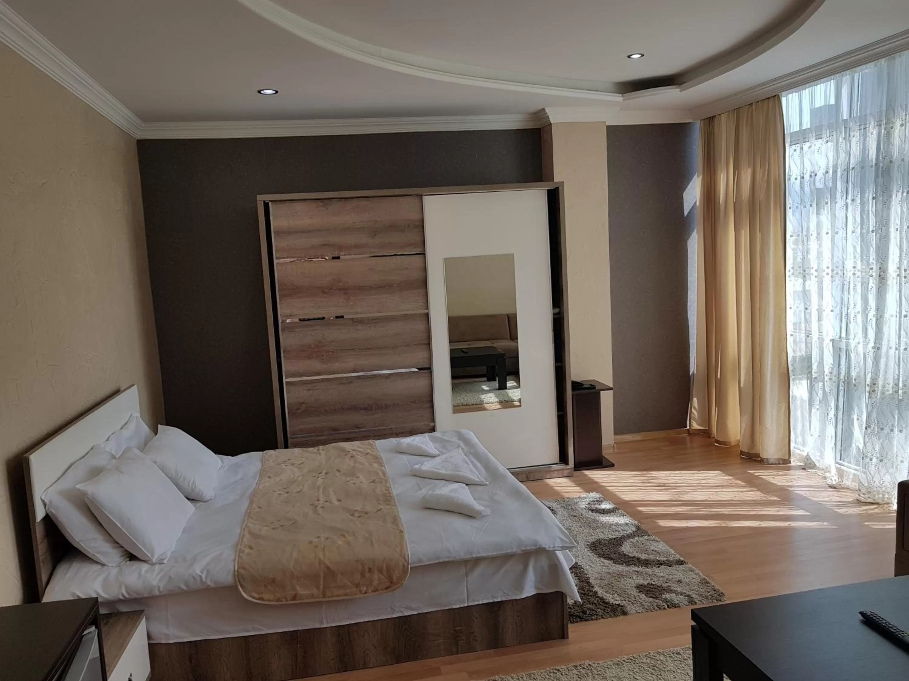 Bed in Hotel Royal Palace