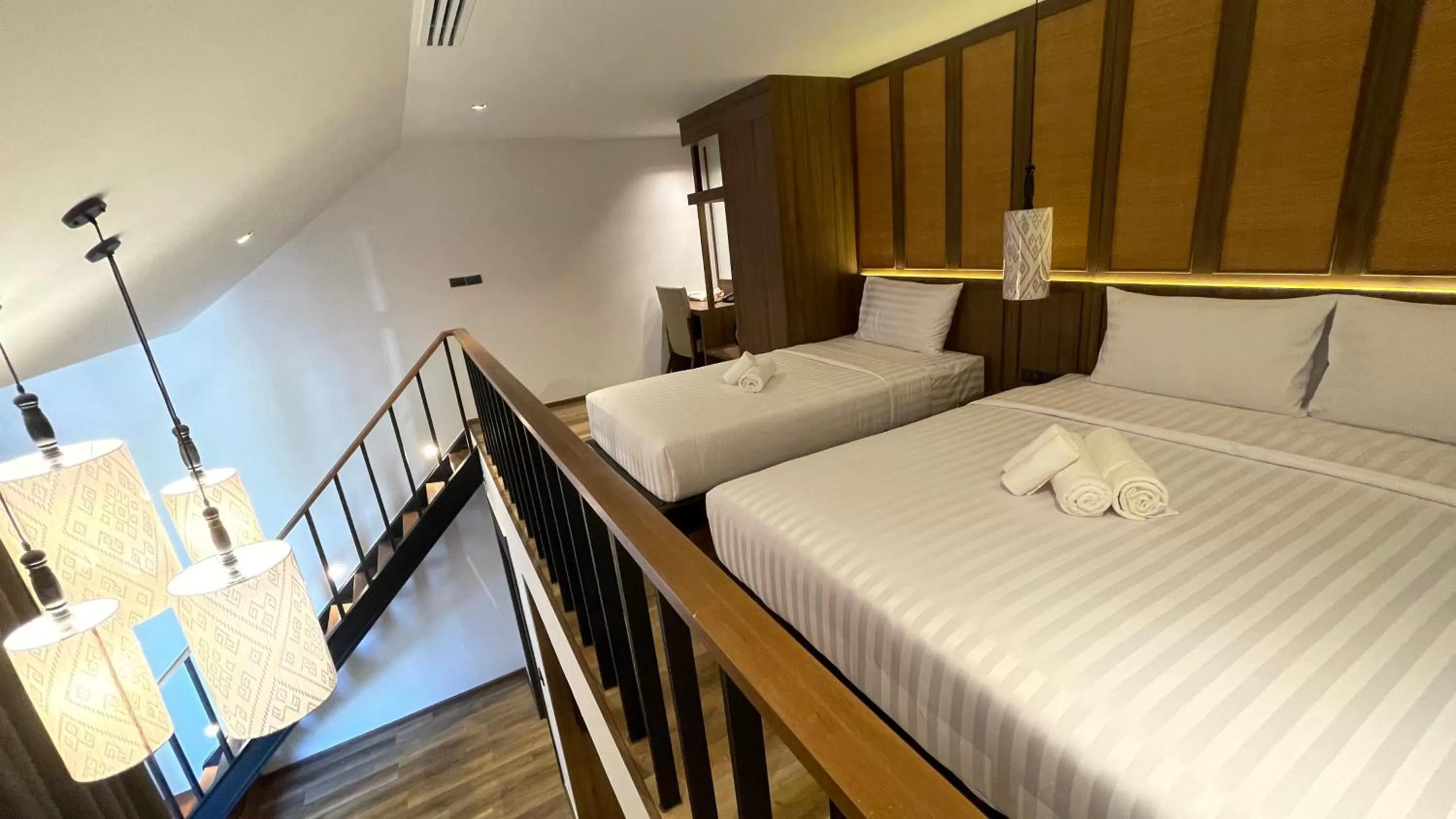 Photo of the whole room, Bed in Sareeviengping Hotel Chiangmai