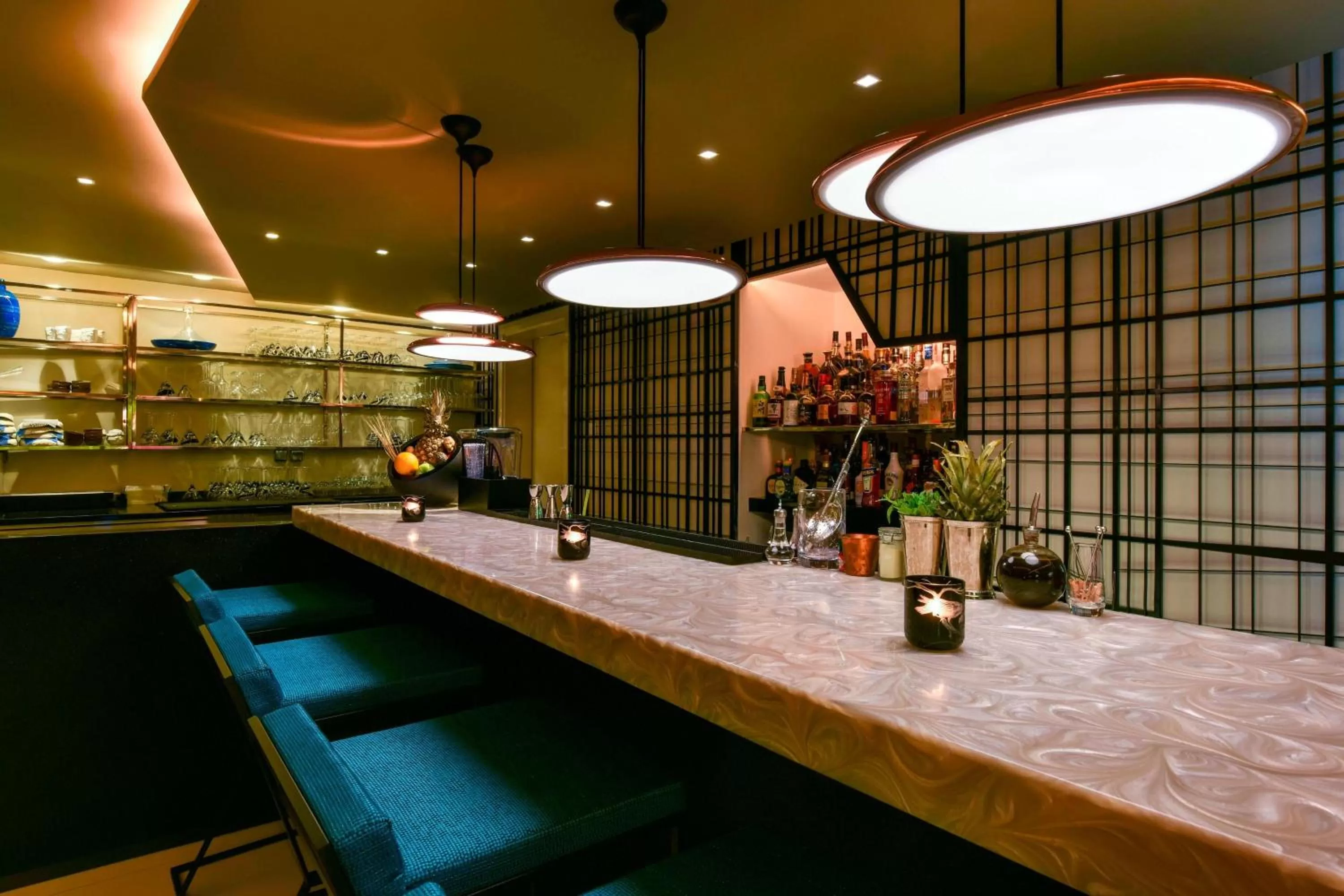 Restaurant/places to eat in W Amman Hotel