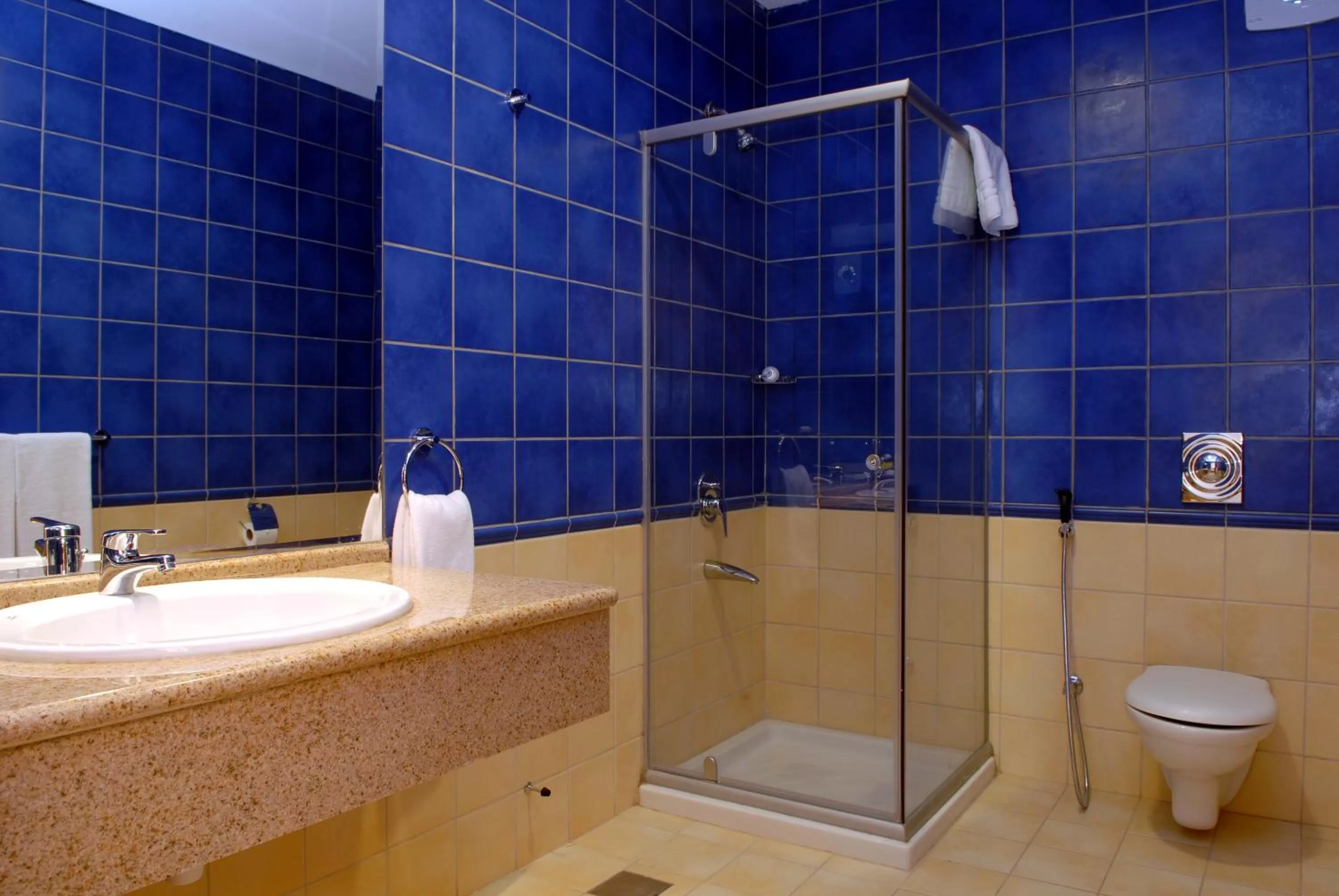 Bathroom in Copthorne Al Jahra Hotel & Resort