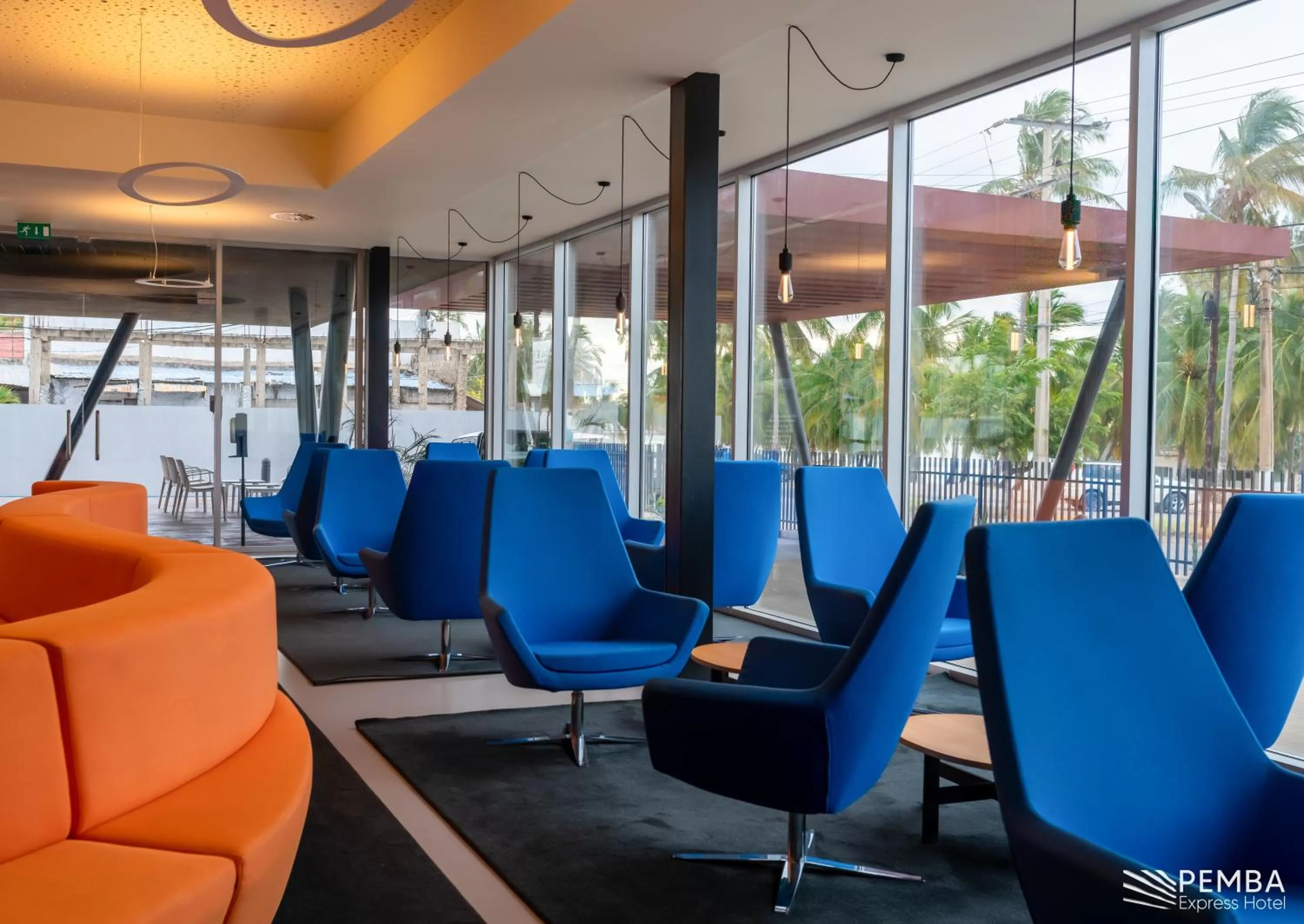 Living room in Pemba Express Hotel