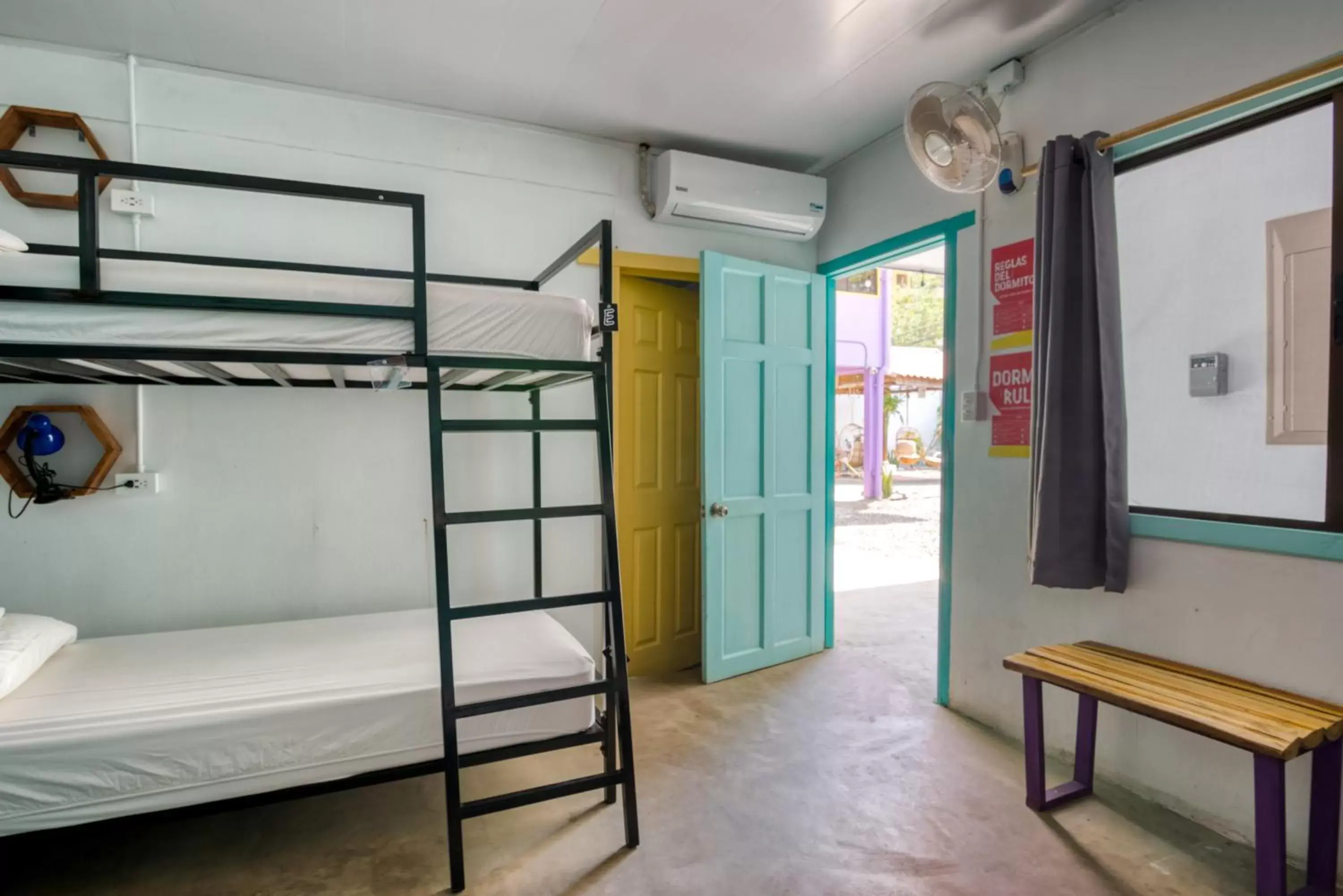 Bed in 6-Bed Mixed Dormitory Room in Selina Jaco Bed in 6-Bed Mixed Dormitory Room in Selina Jaco