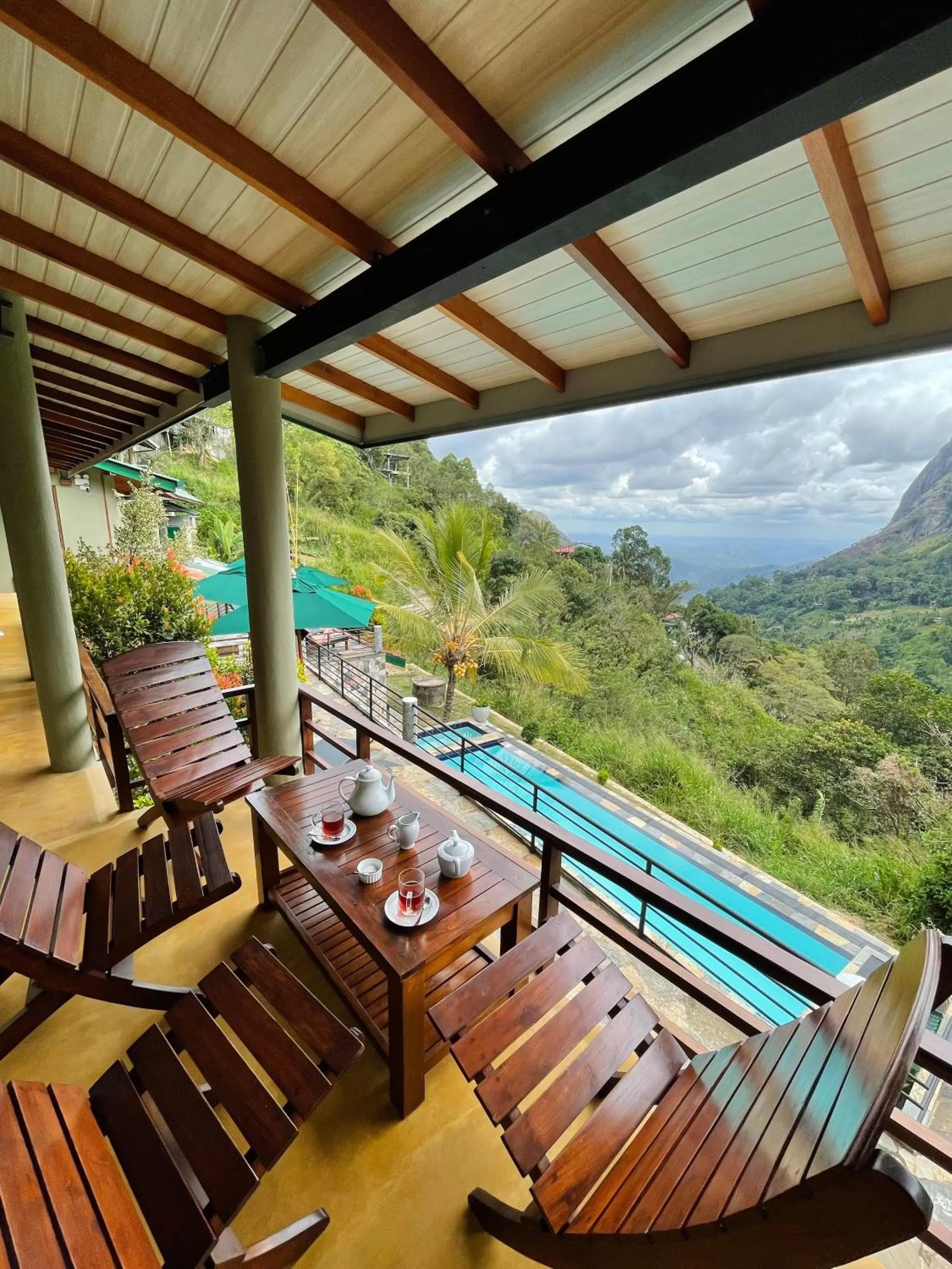 Balcony/Terrace in Zion View Ella Green Retreat