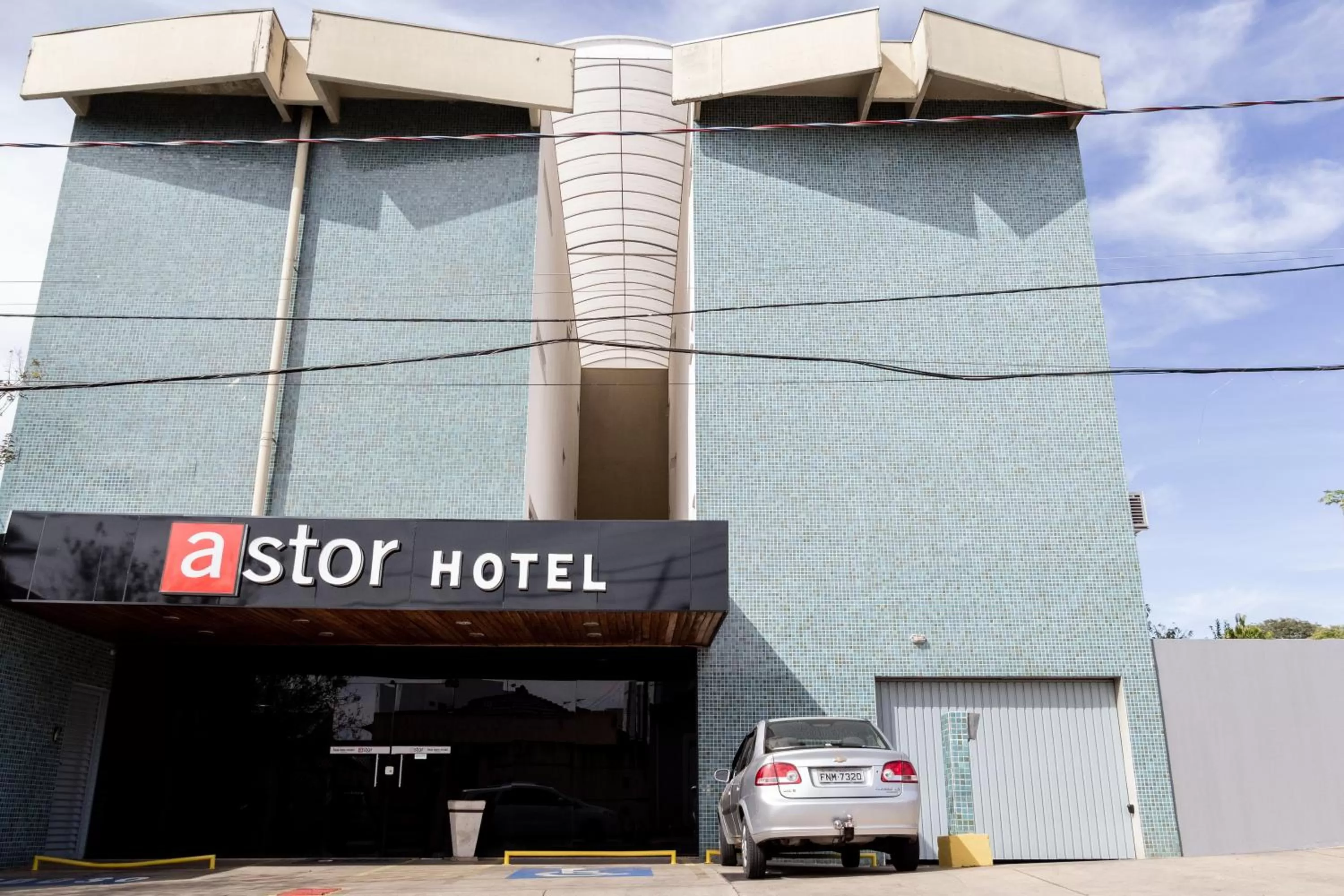 Property building in Astor Hotel