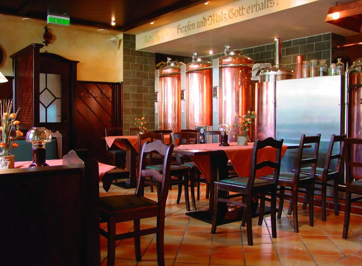 Lounge or bar, Restaurant/Places to Eat in Hotel Blauer Engel