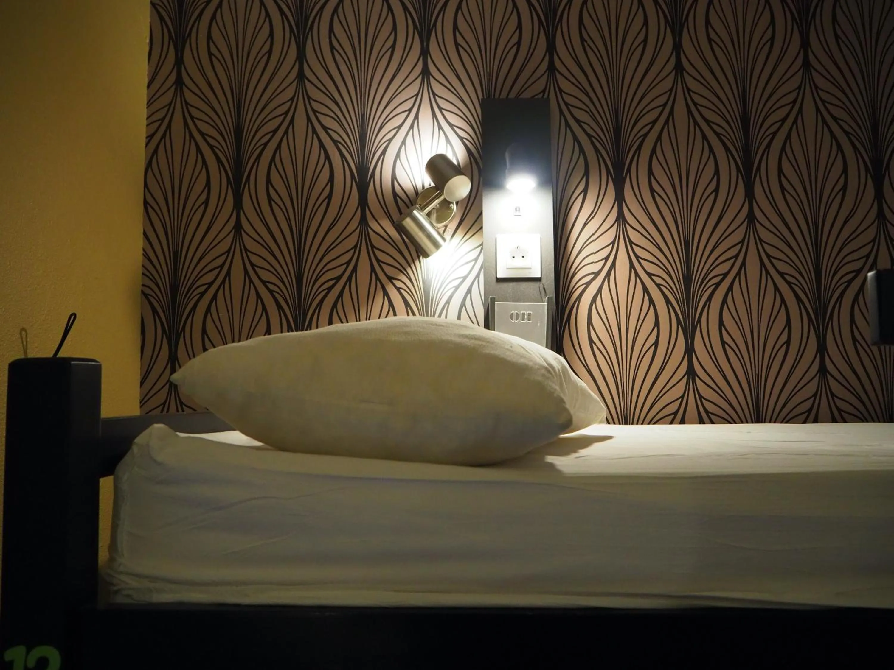 Decorative detail, Bed in JOY Plaza de Armas