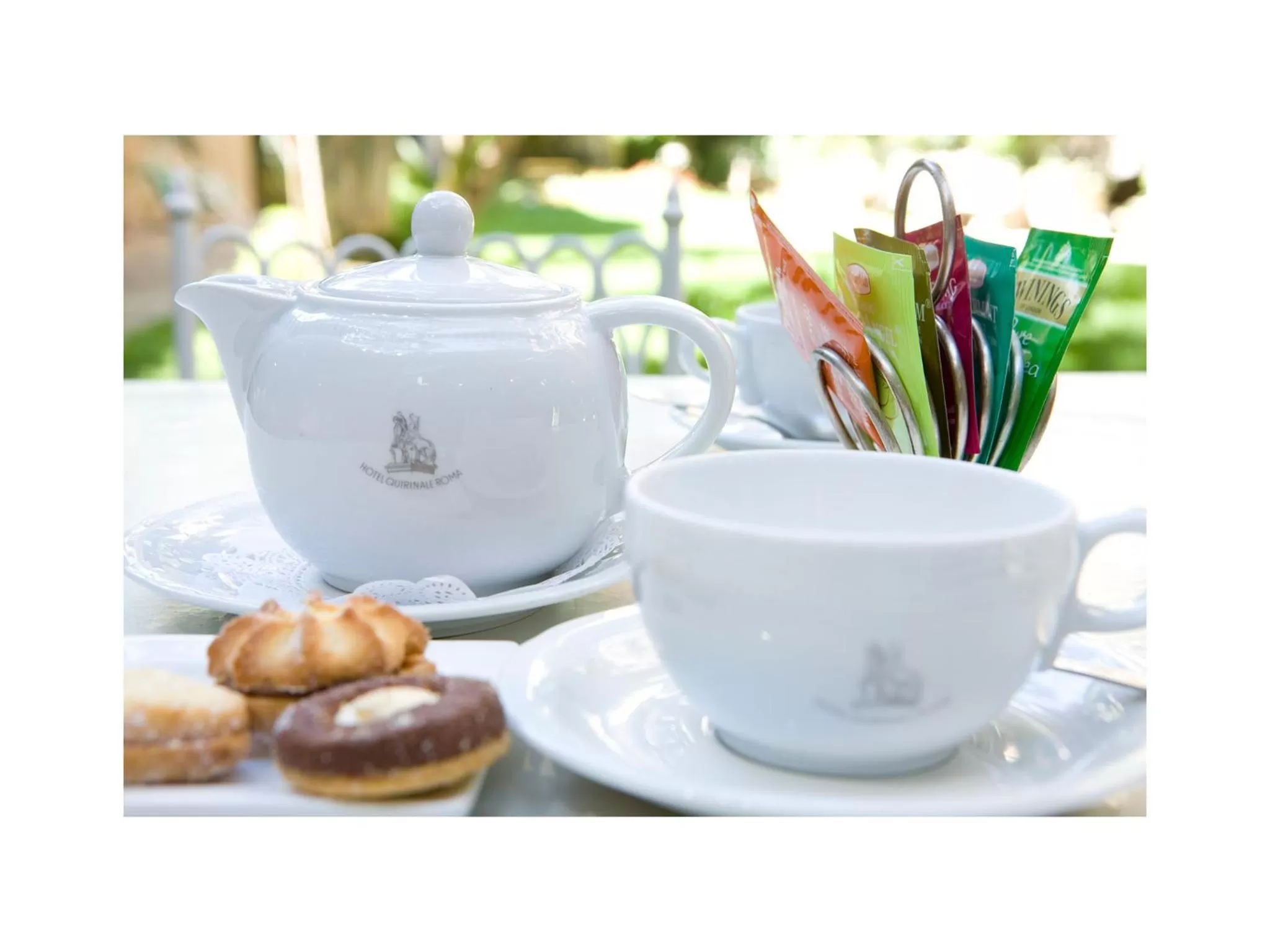 Food and drinks in Hotel Quirinale