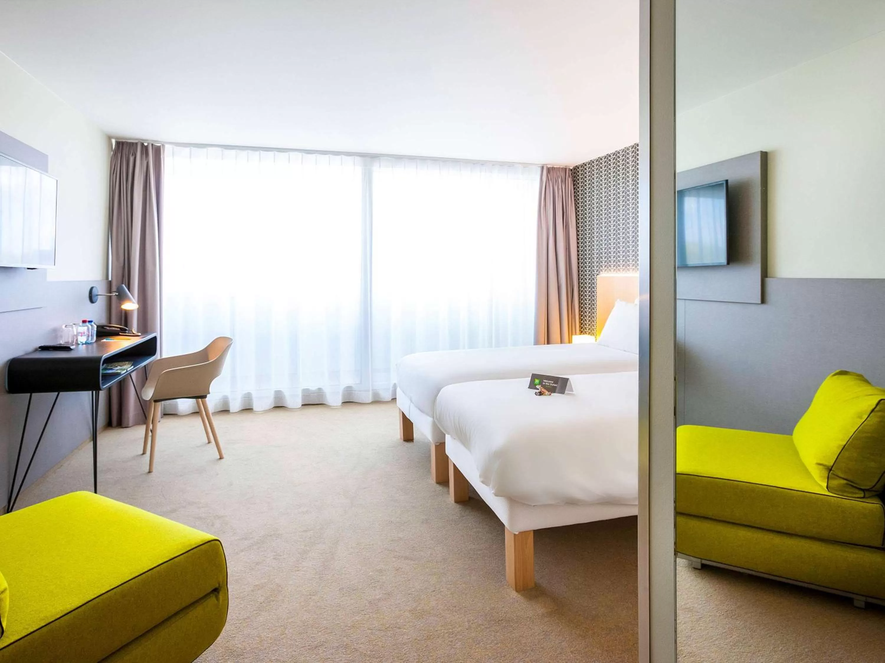 Photo of the whole room, Bed in ibis Styles Kortrijk Expo