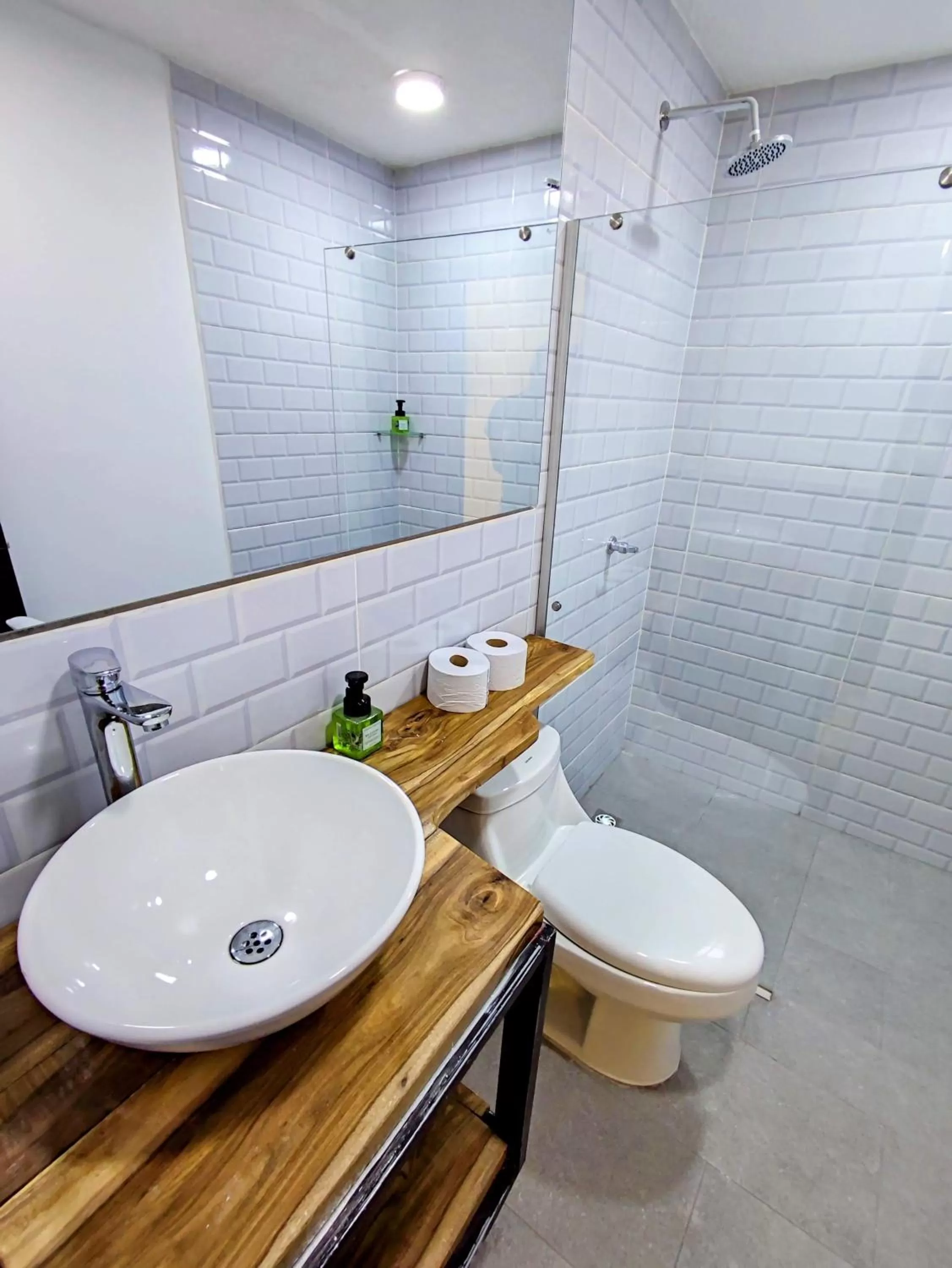 Bathroom in Bona Vida Hotel