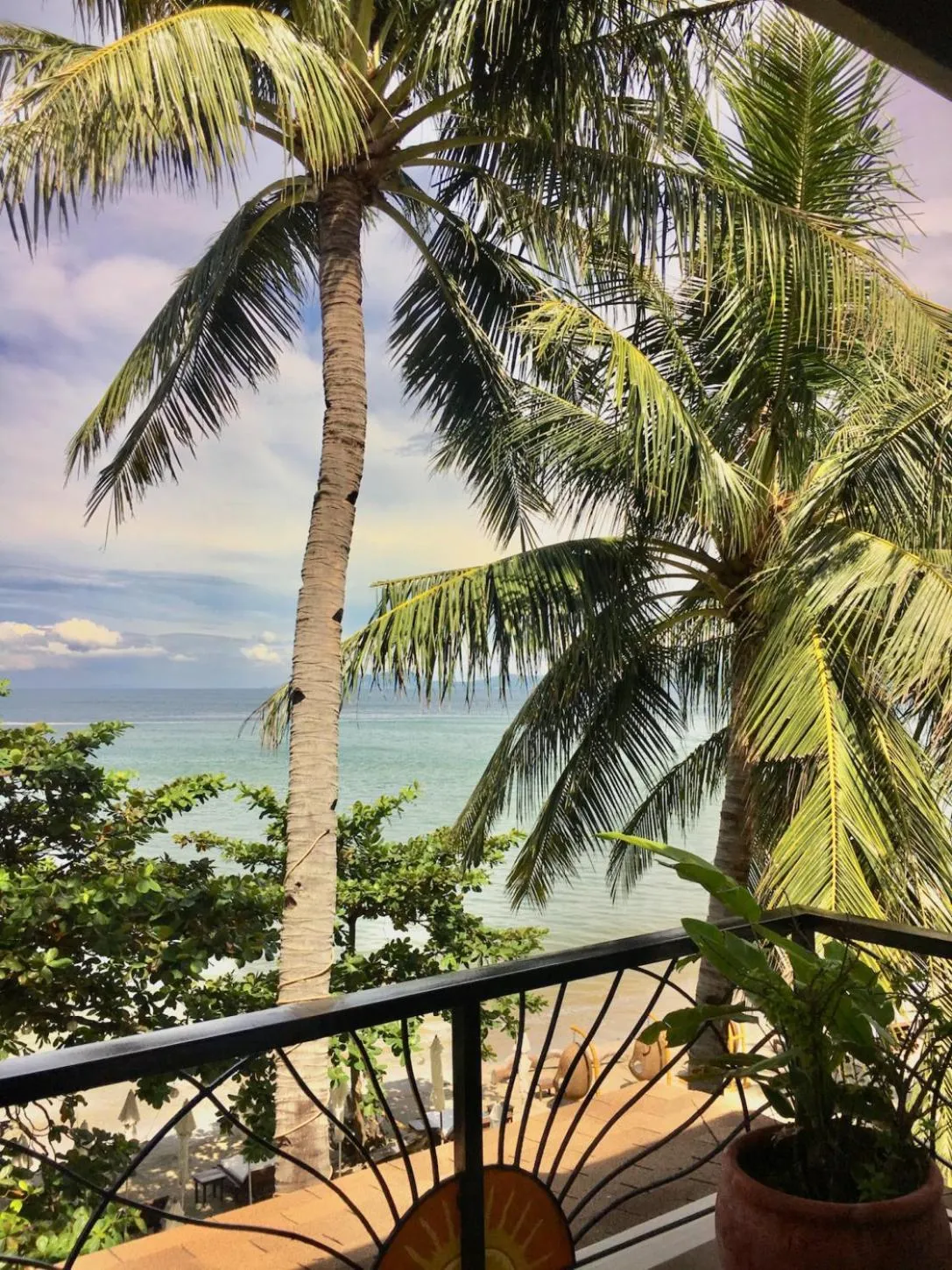 View (from property/room), Sea View in Sunset At Aninuan Beach Resort