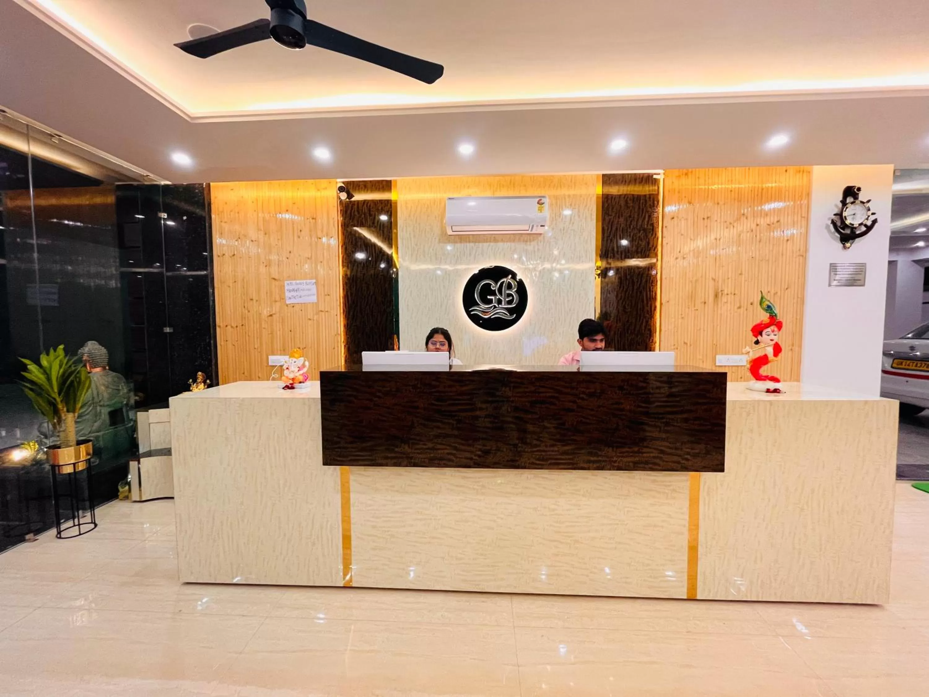 Lobby/Reception in Hotel Gange, Haridwar