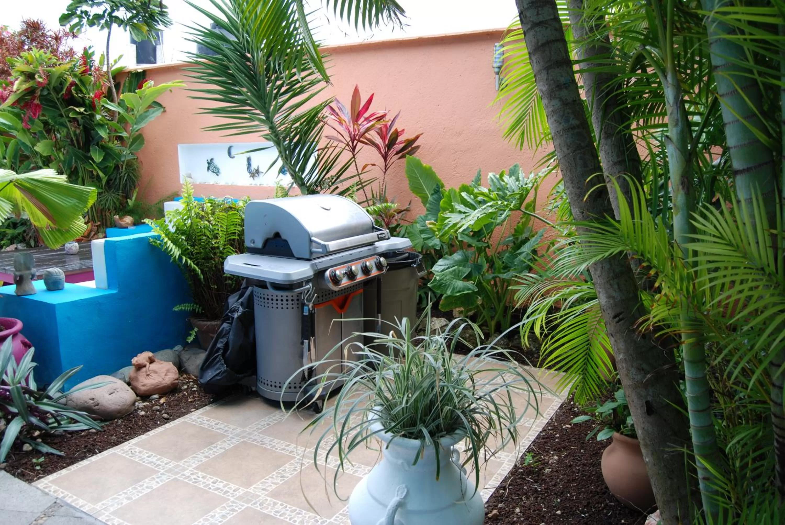 BBQ facilities in Hotel Villas Las Anclas