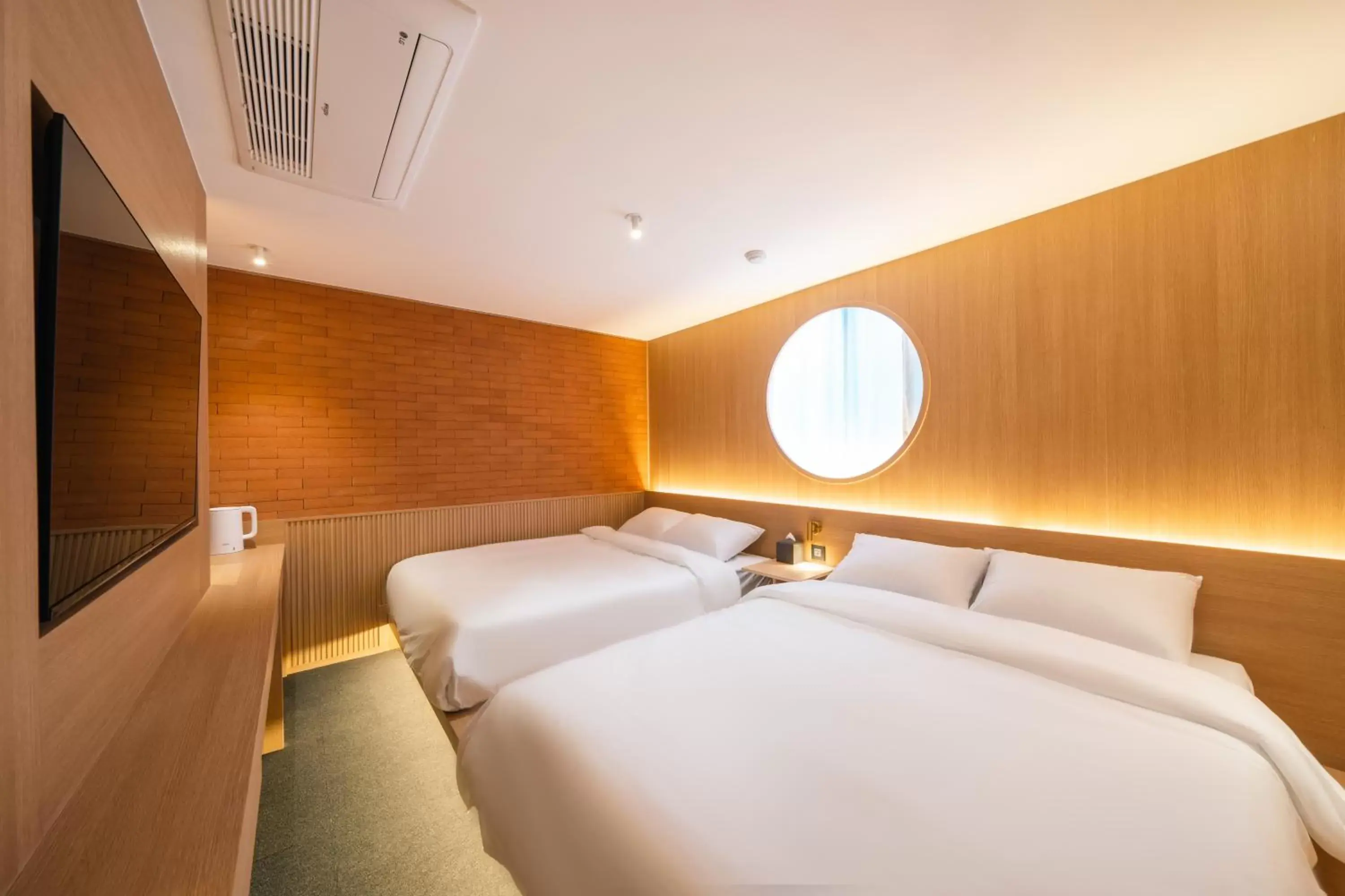 Double Room with Two Double Beds in Y Collection by Unboundi Gyeongju Double Room with Two Double Beds in Y Collection by Unboundi Gyeongju