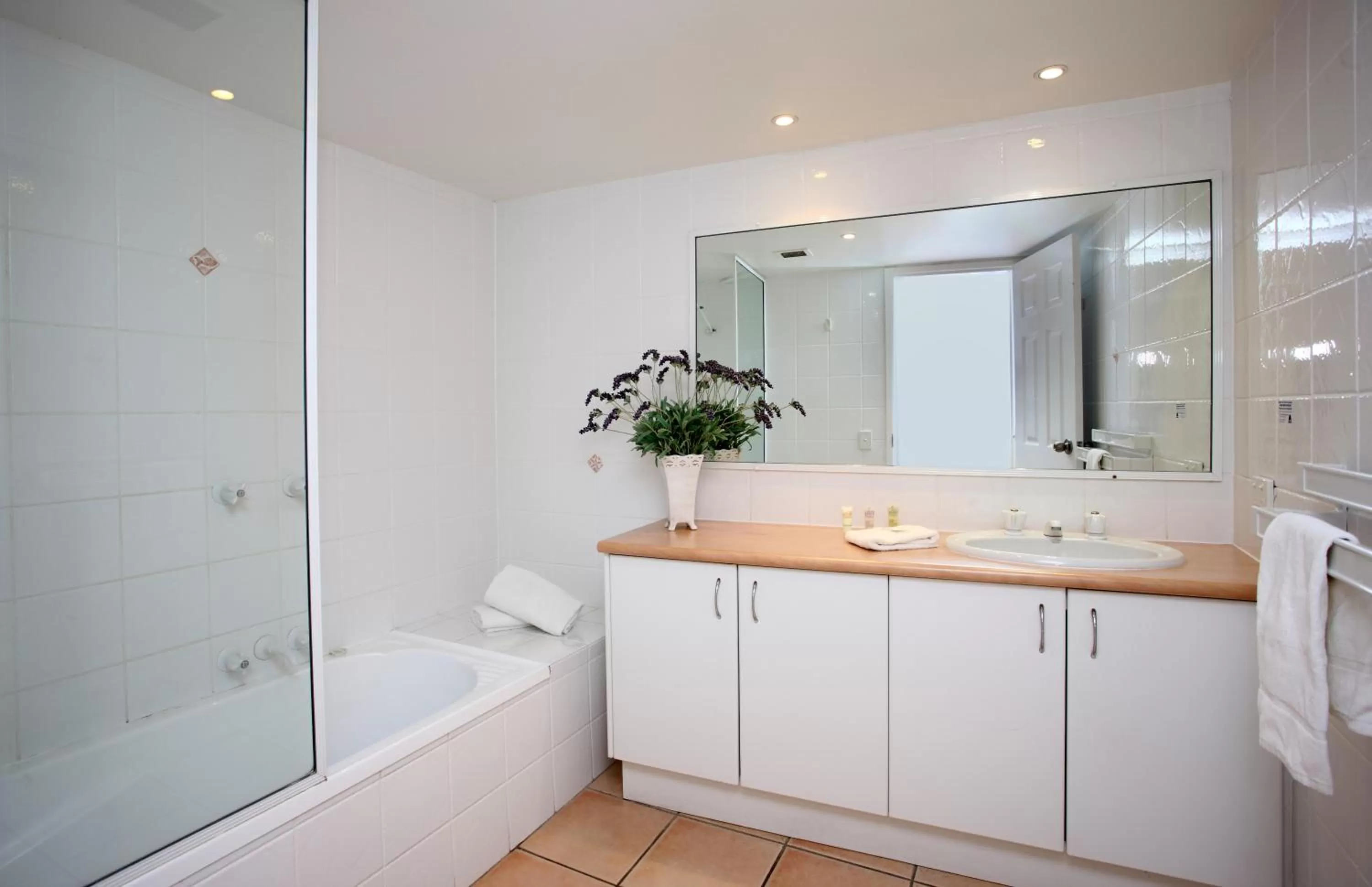 Shower in Gemini Resort