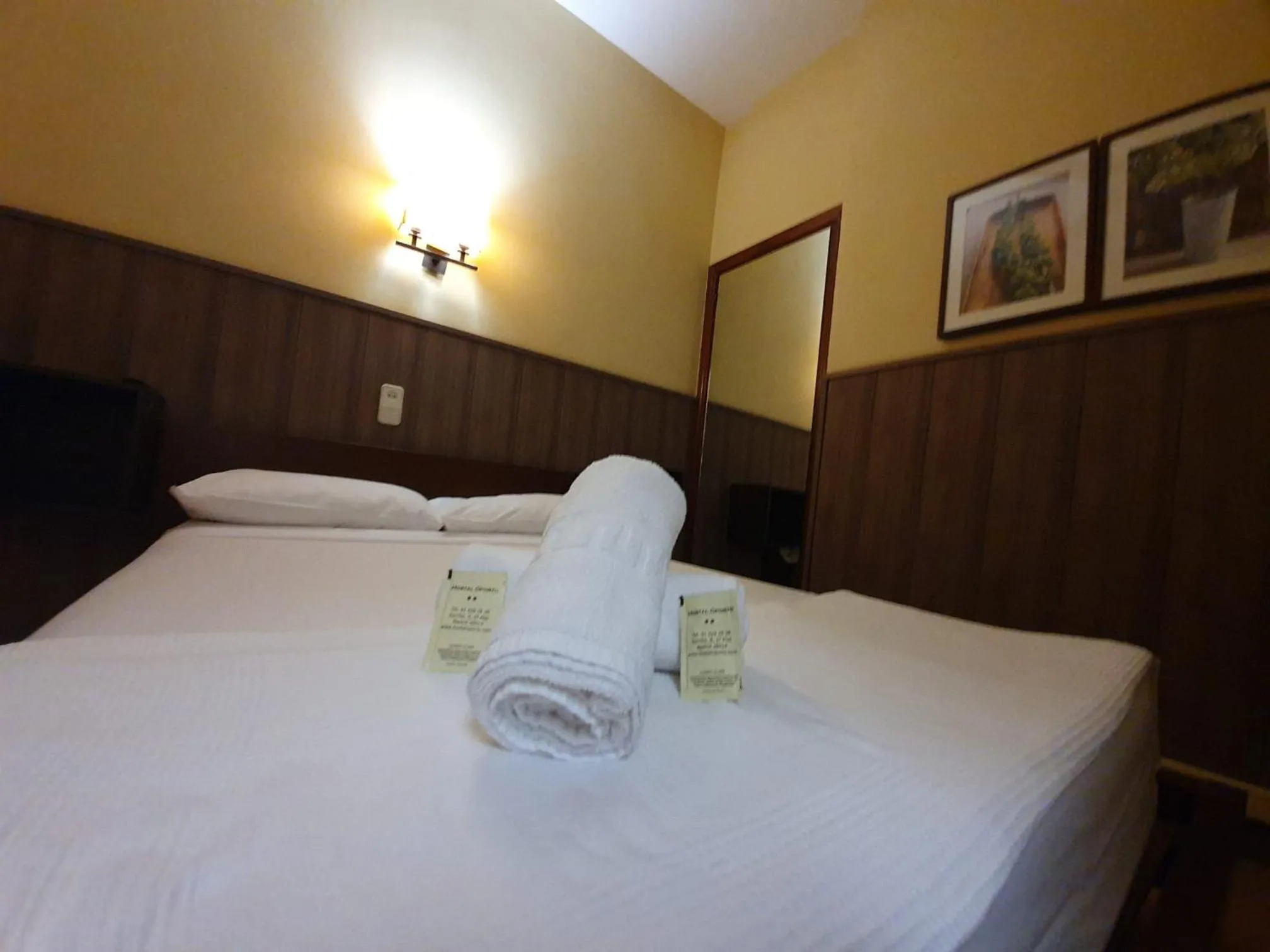 Bed in Hostal Oporto