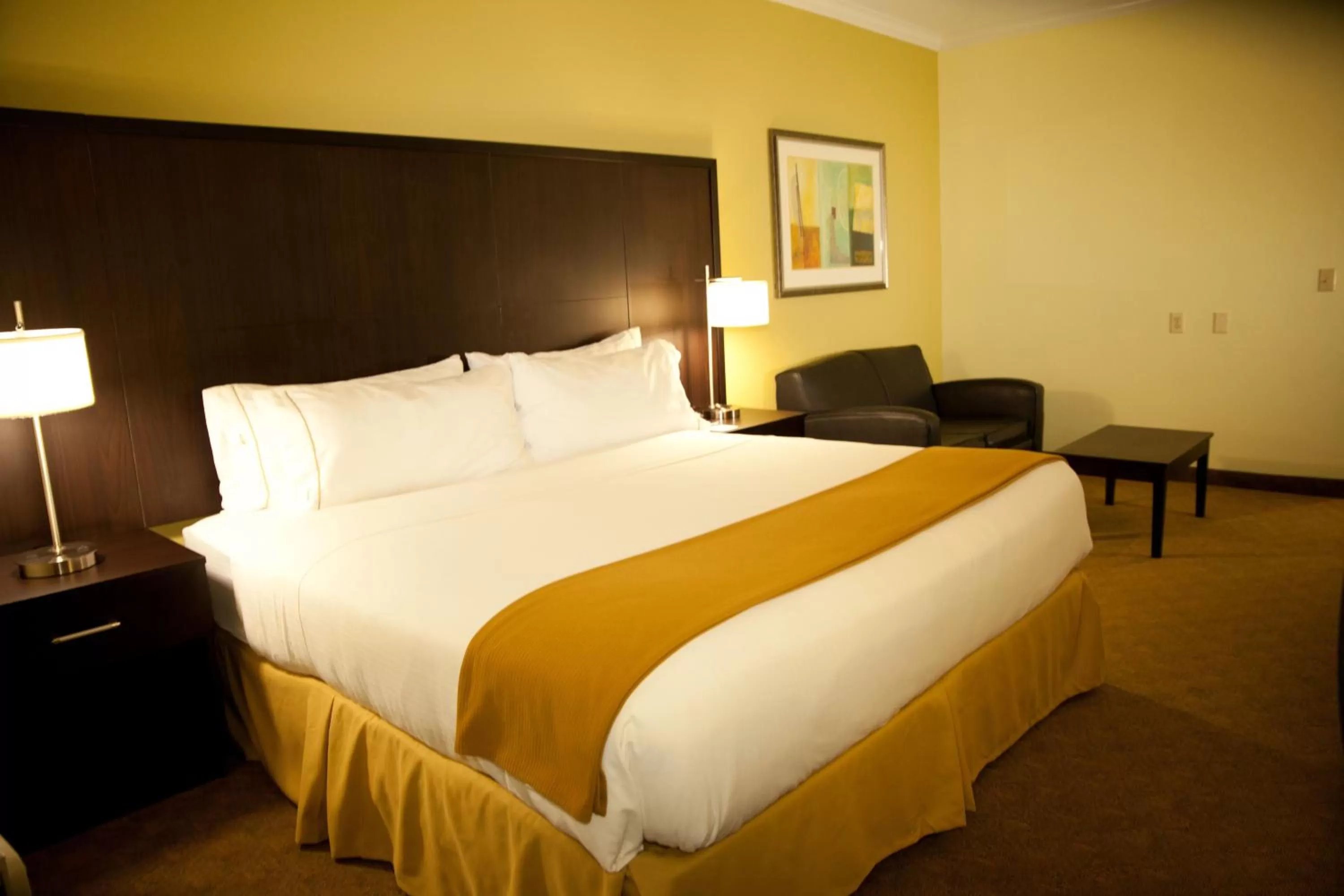 Bed in Holiday Inn Express Hotel & Suites Houston North Intercontinental by IHG