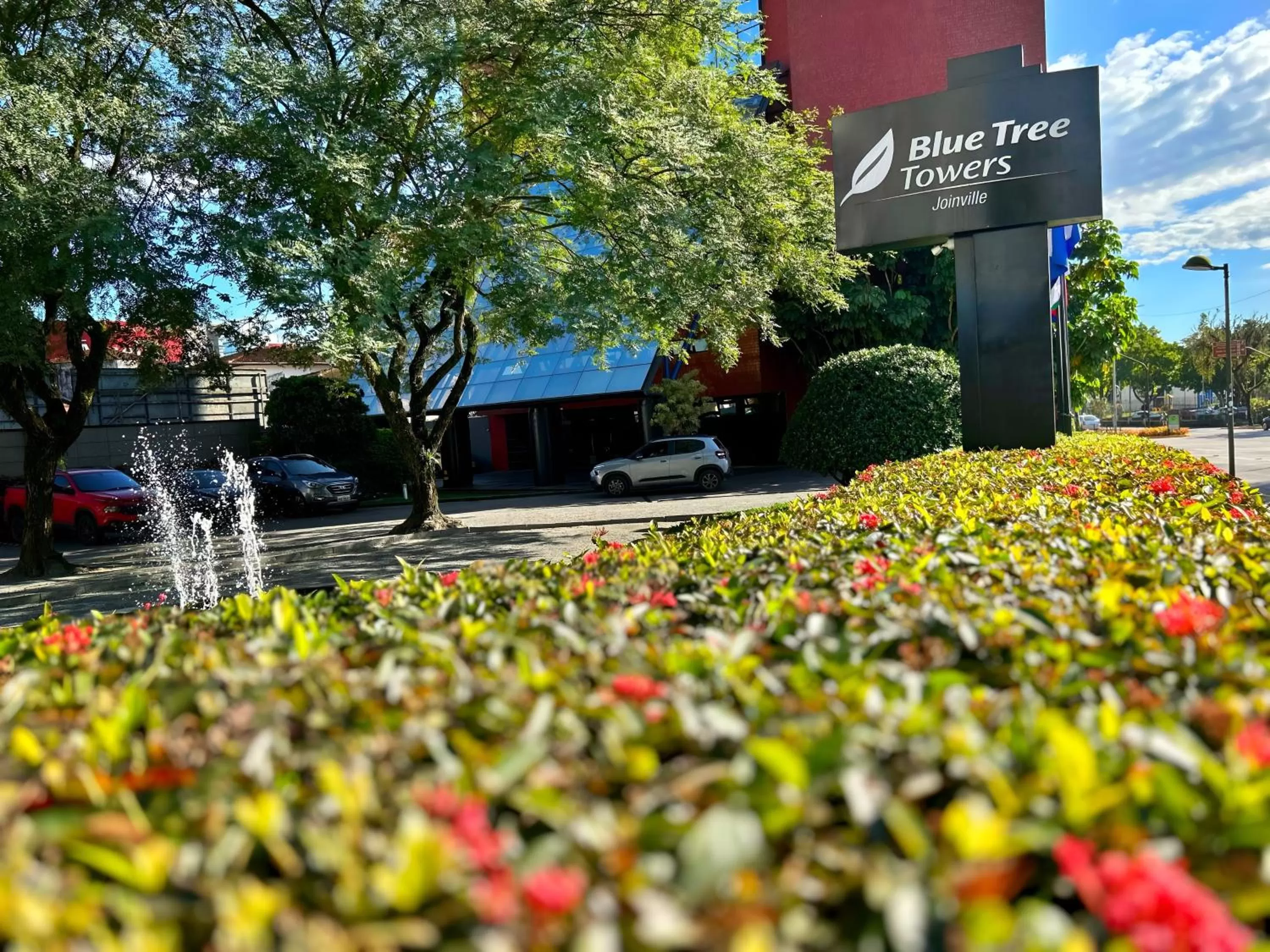 Garden in Blue Tree Towers Joinville