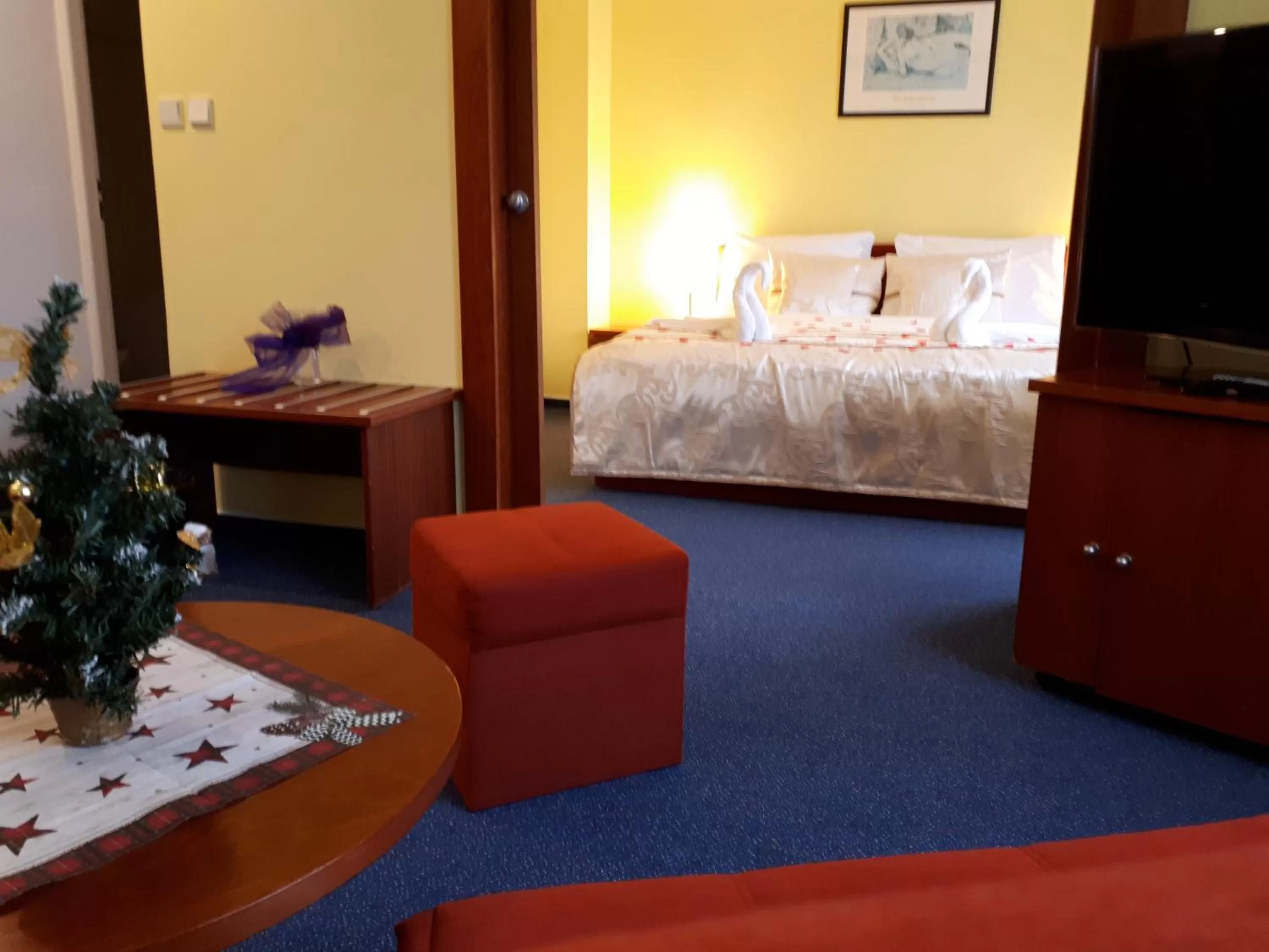 Living room, Bed in Wellness Hotel Staré Město