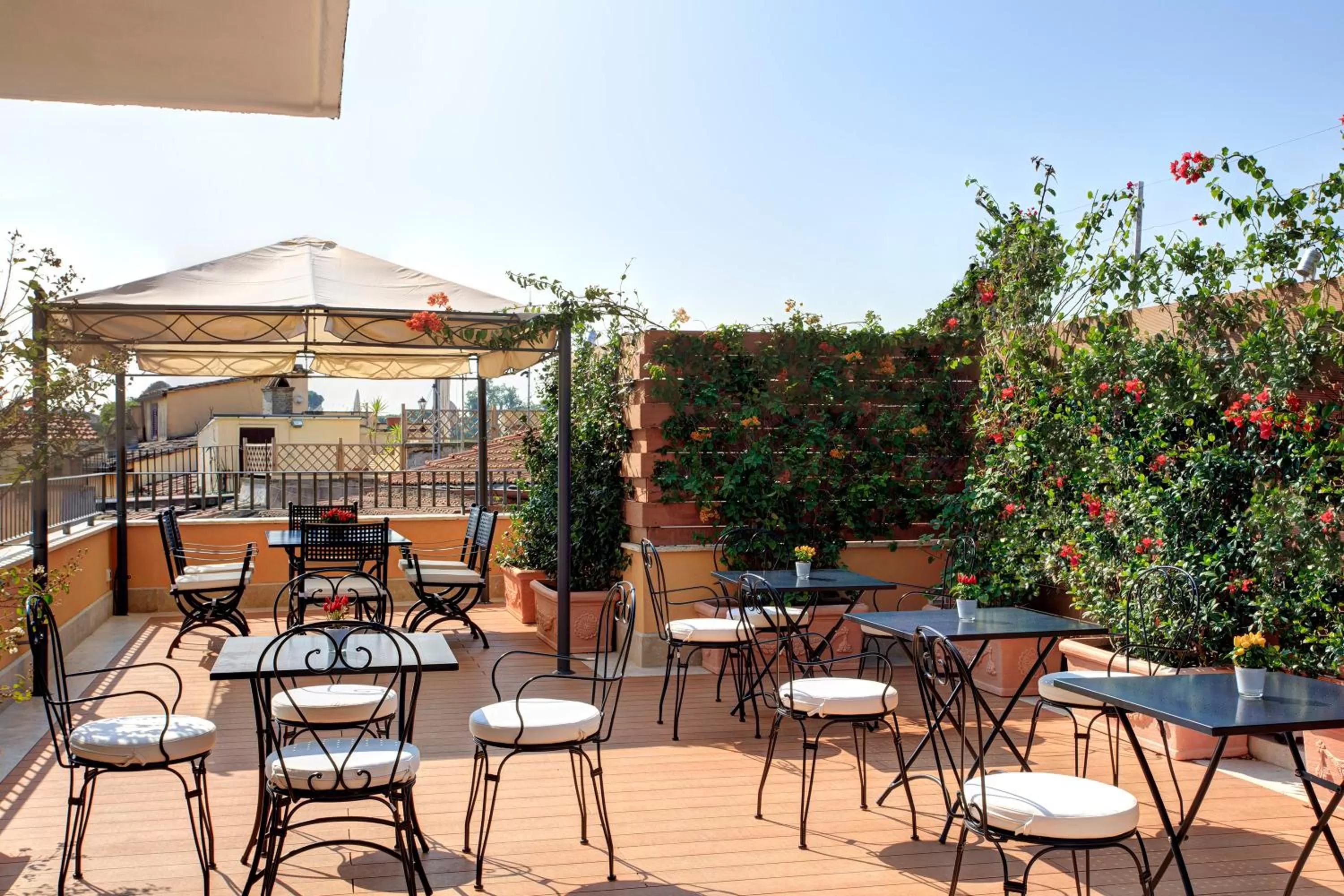 Decorative detail in Hotel Degli Artisti