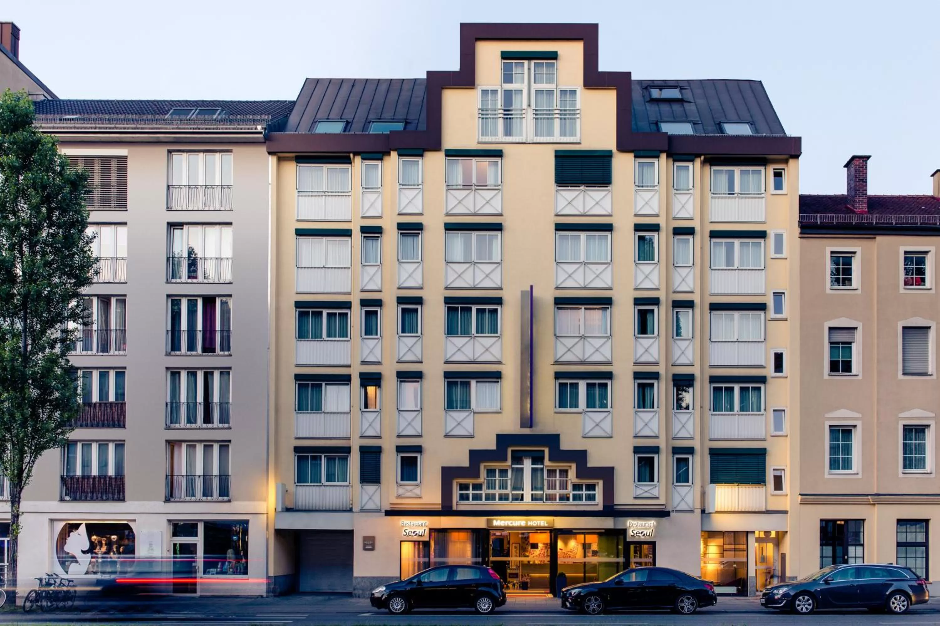 Property building in Mercure München City Schwabing