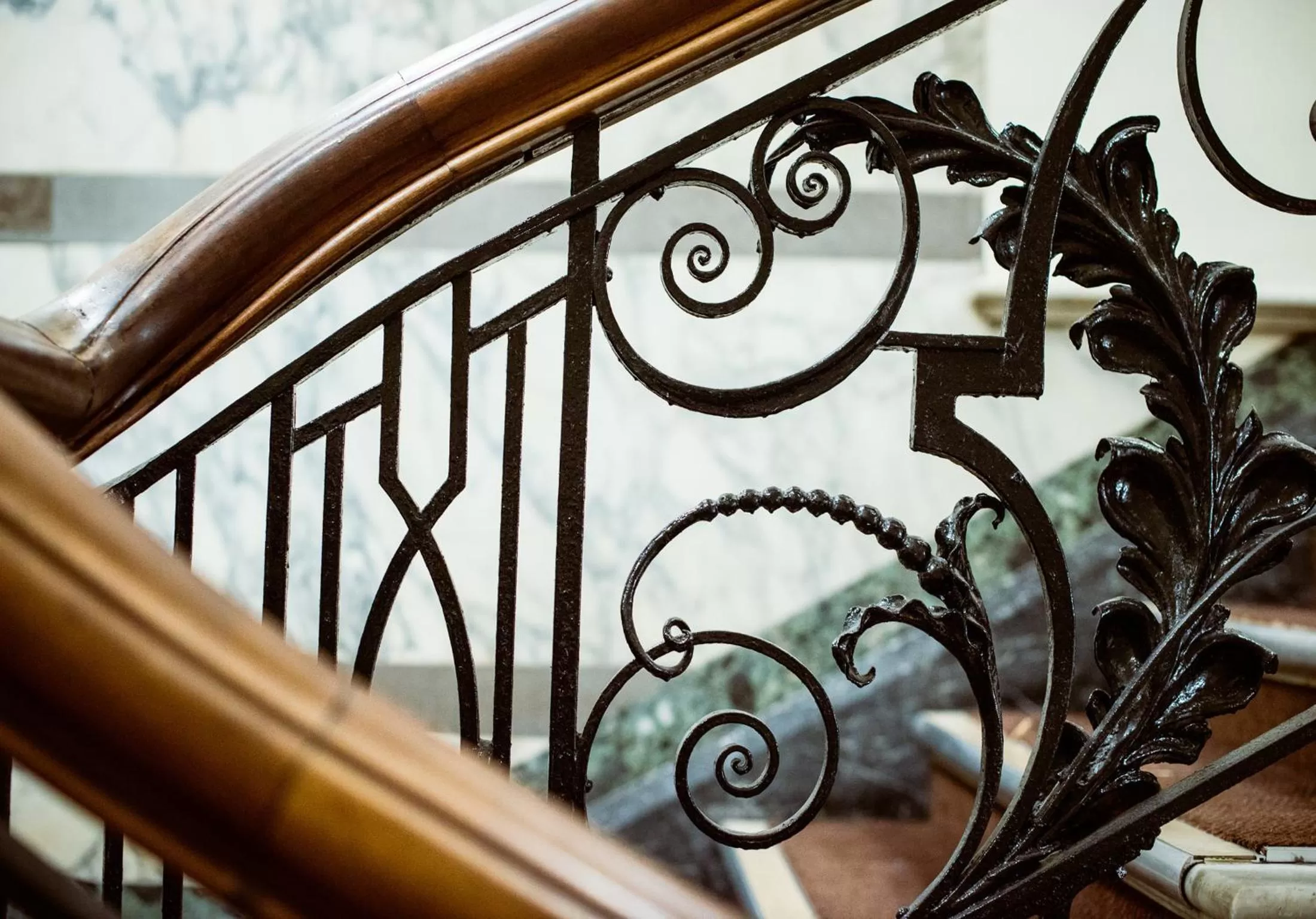 Decorative detail in Grey Street Hotel