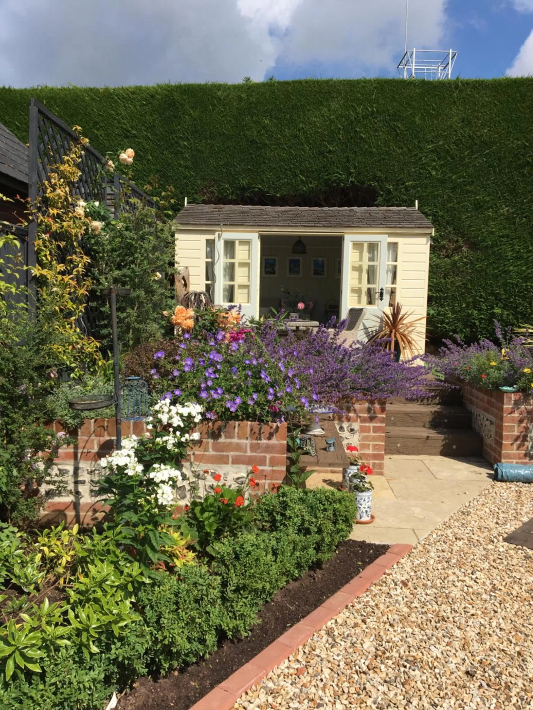 Garden in St Leonards Farmhouse