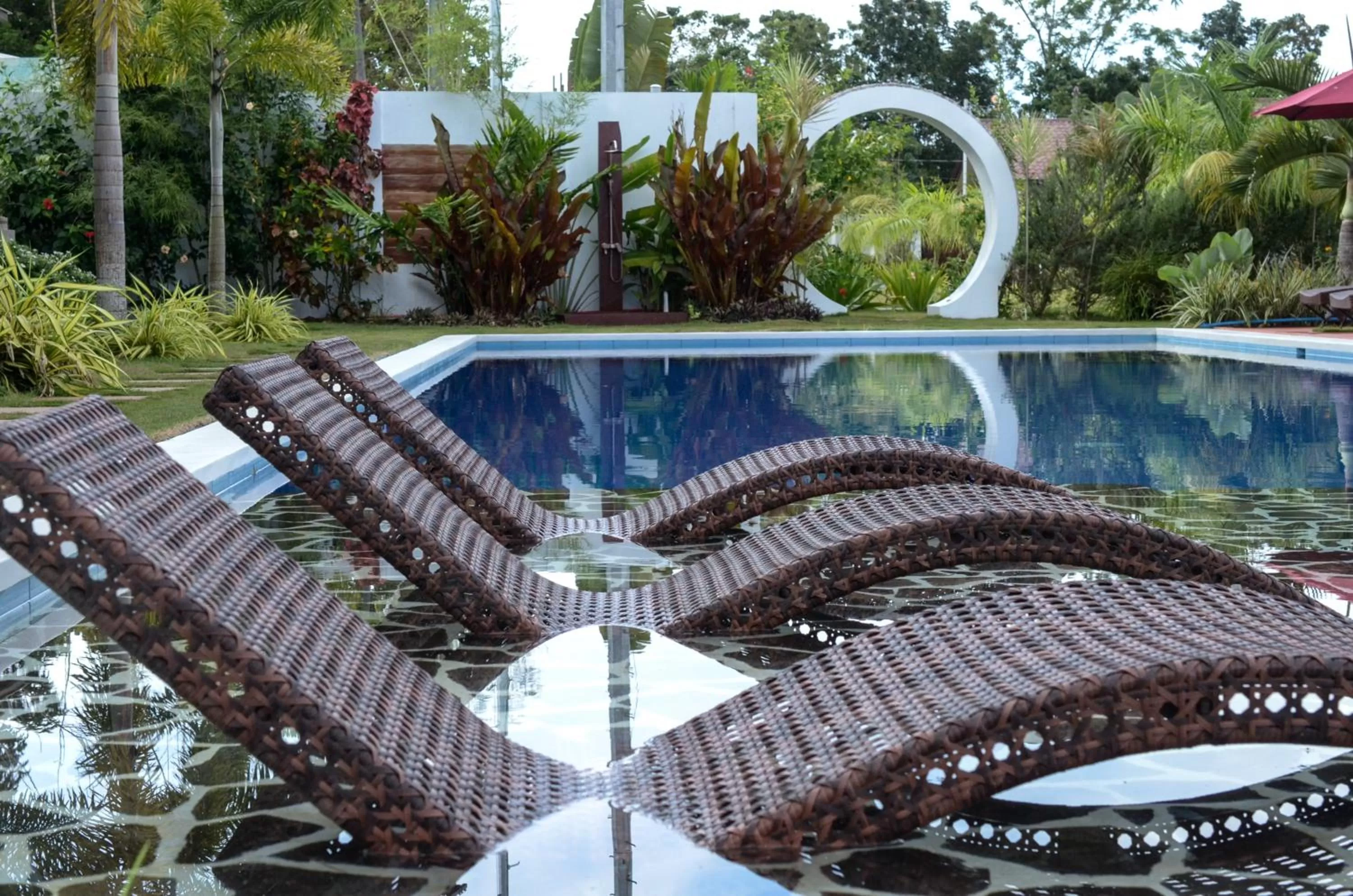 Garden view in Bella Napoli Resort & Resto