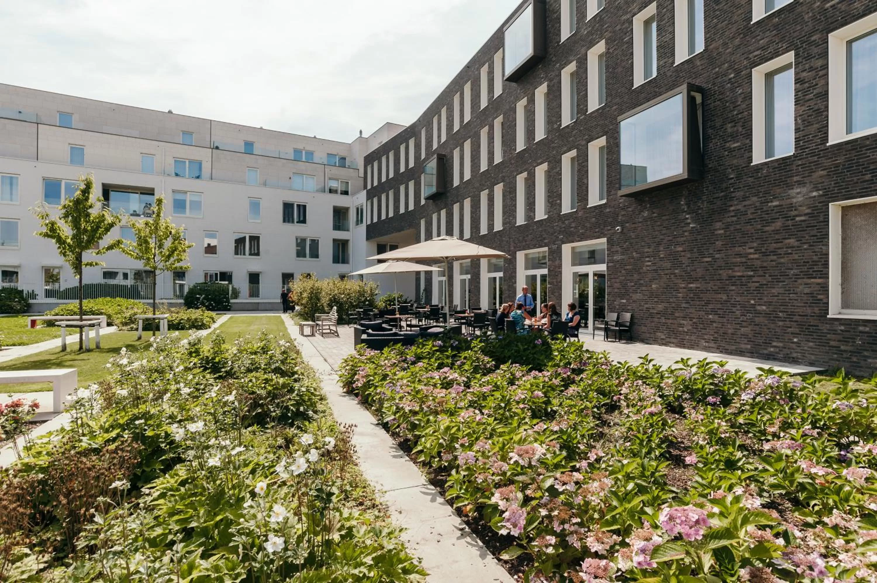 Balcony/Terrace in Leopold Hotel Oudenaarde