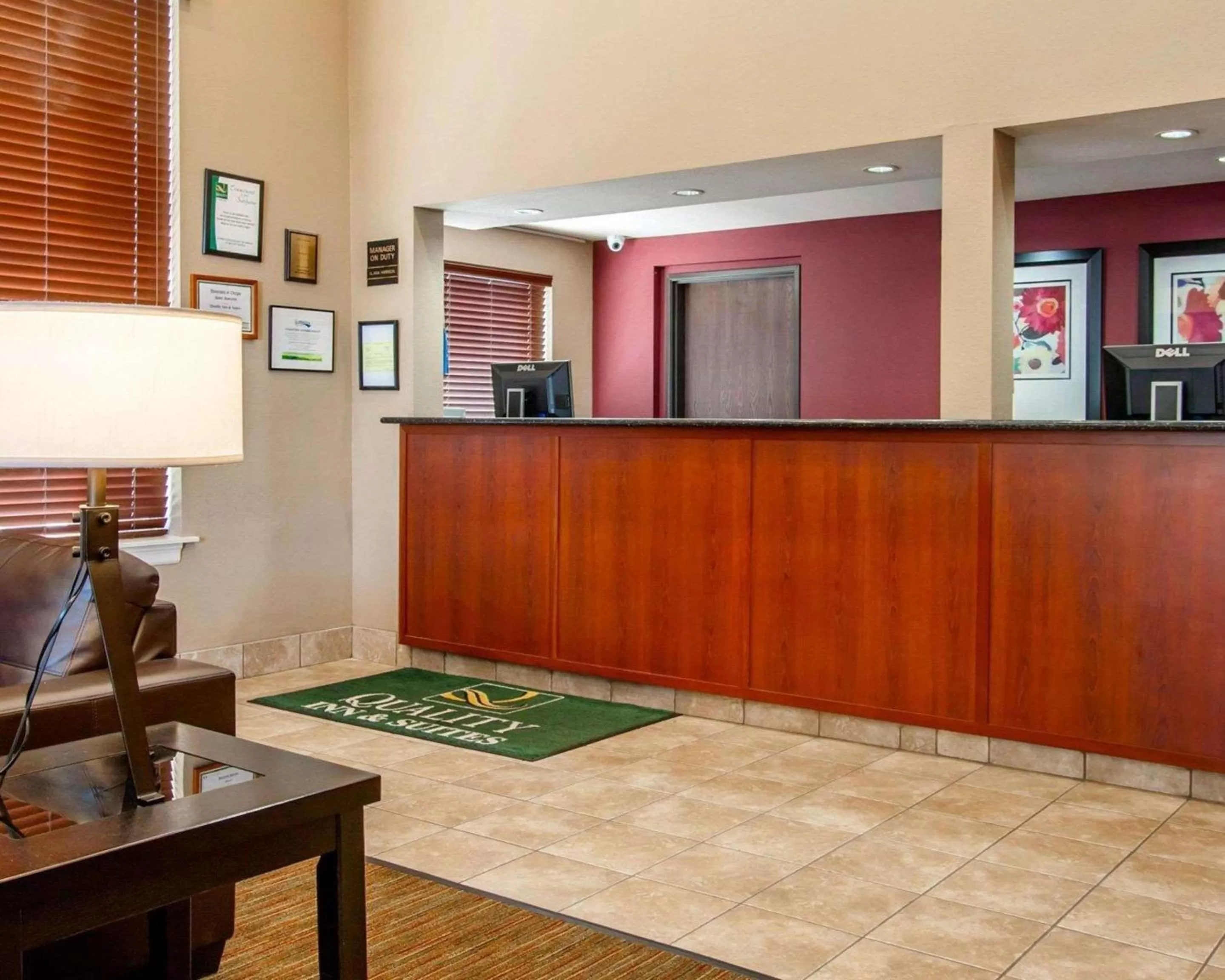 Lobby or reception in Quality Inn & Suites Springfield - Eugene North