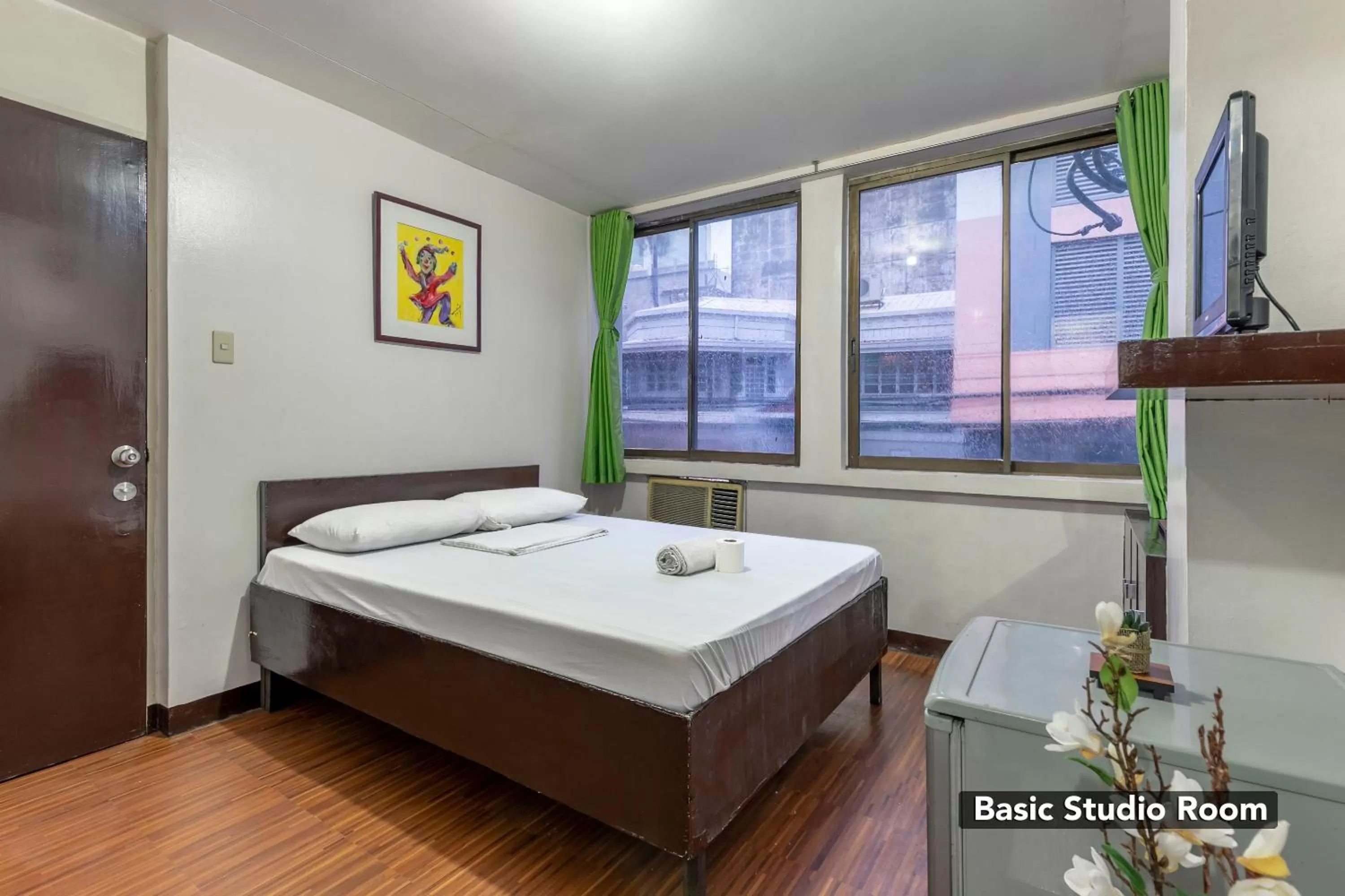 Bed in Victoria Mansions