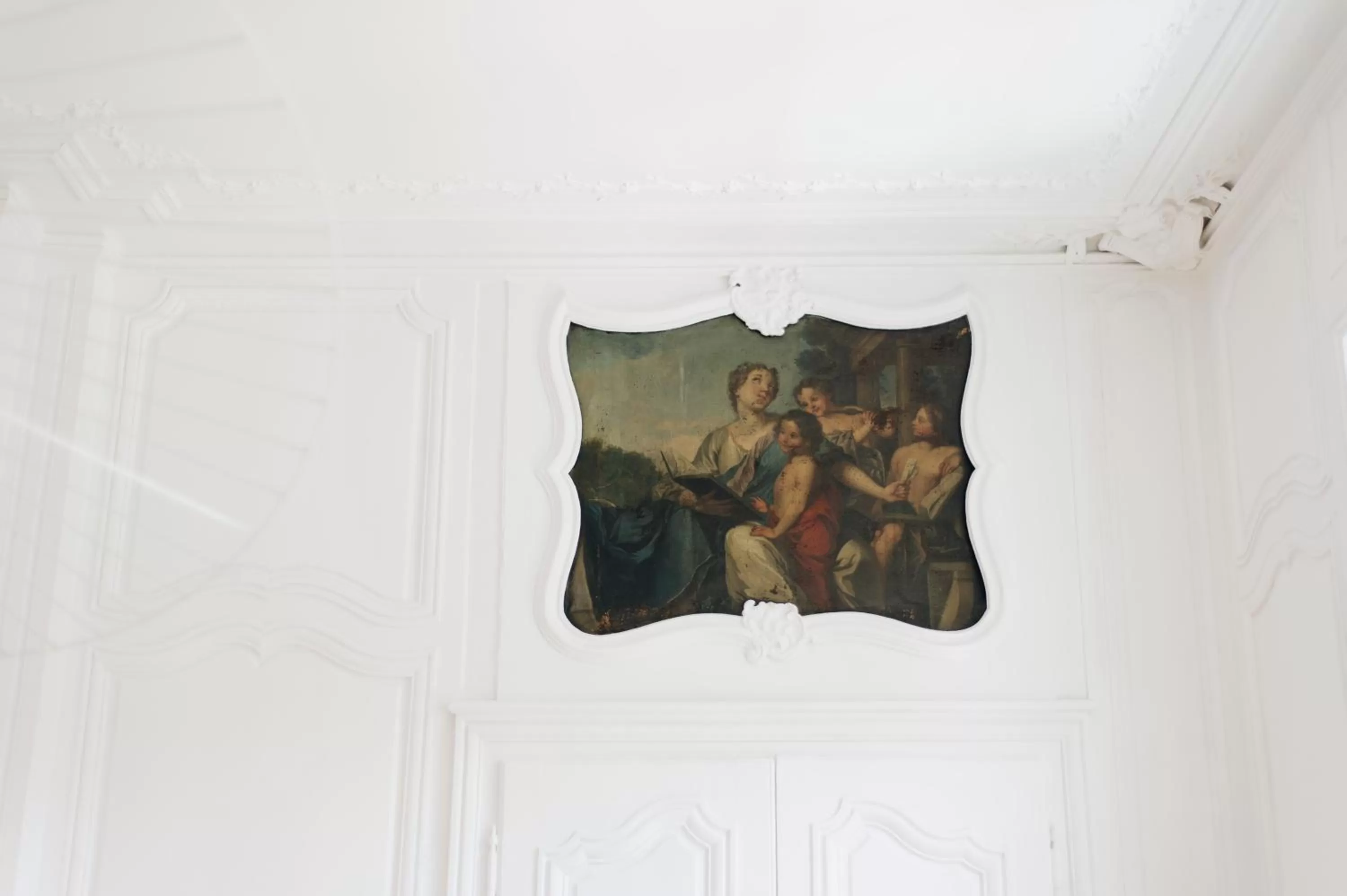 Decorative detail in Hotel de Fouquet - Chambres d'hôtes