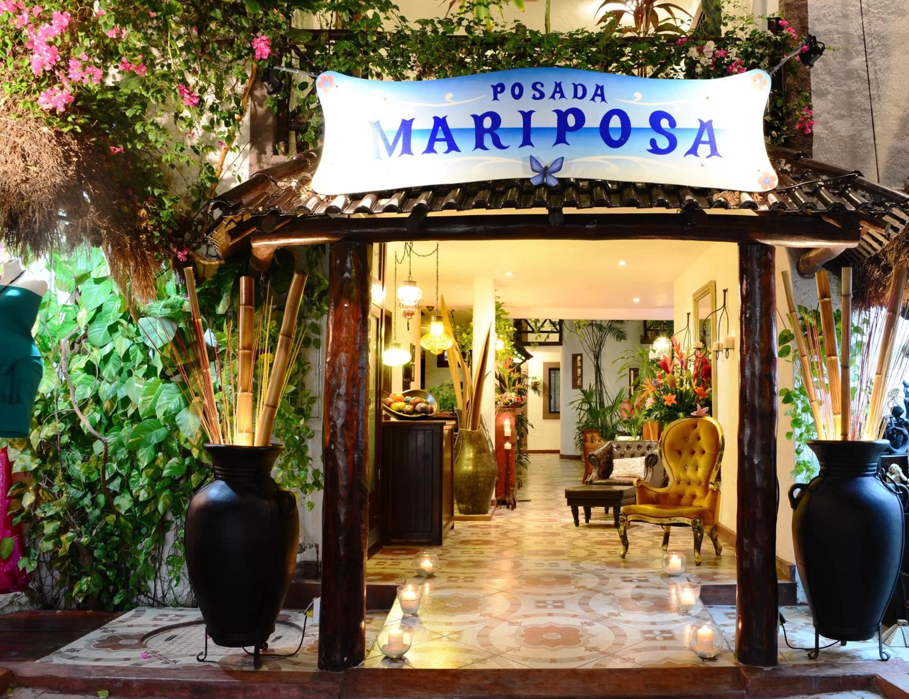 Facade/entrance in Posada Mariposa Boutique Hotel - 5th Avenue