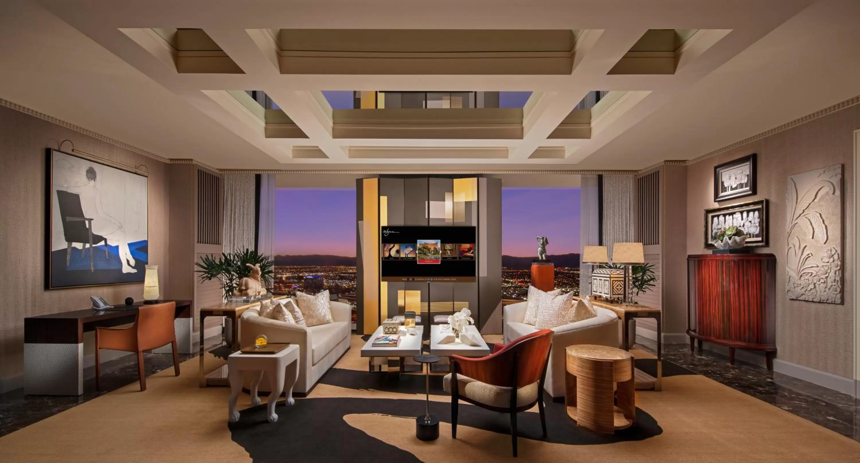 TV and multimedia in Wynn Las Vegas