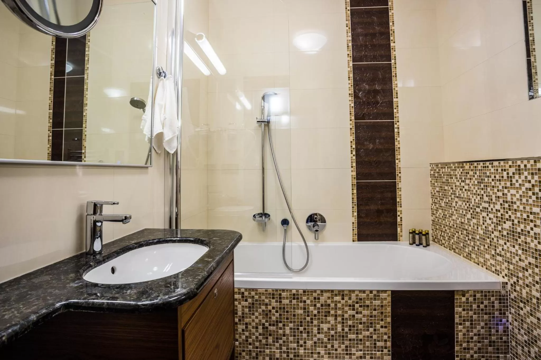 Bathroom in WELLNESS HOTEL LÖWE