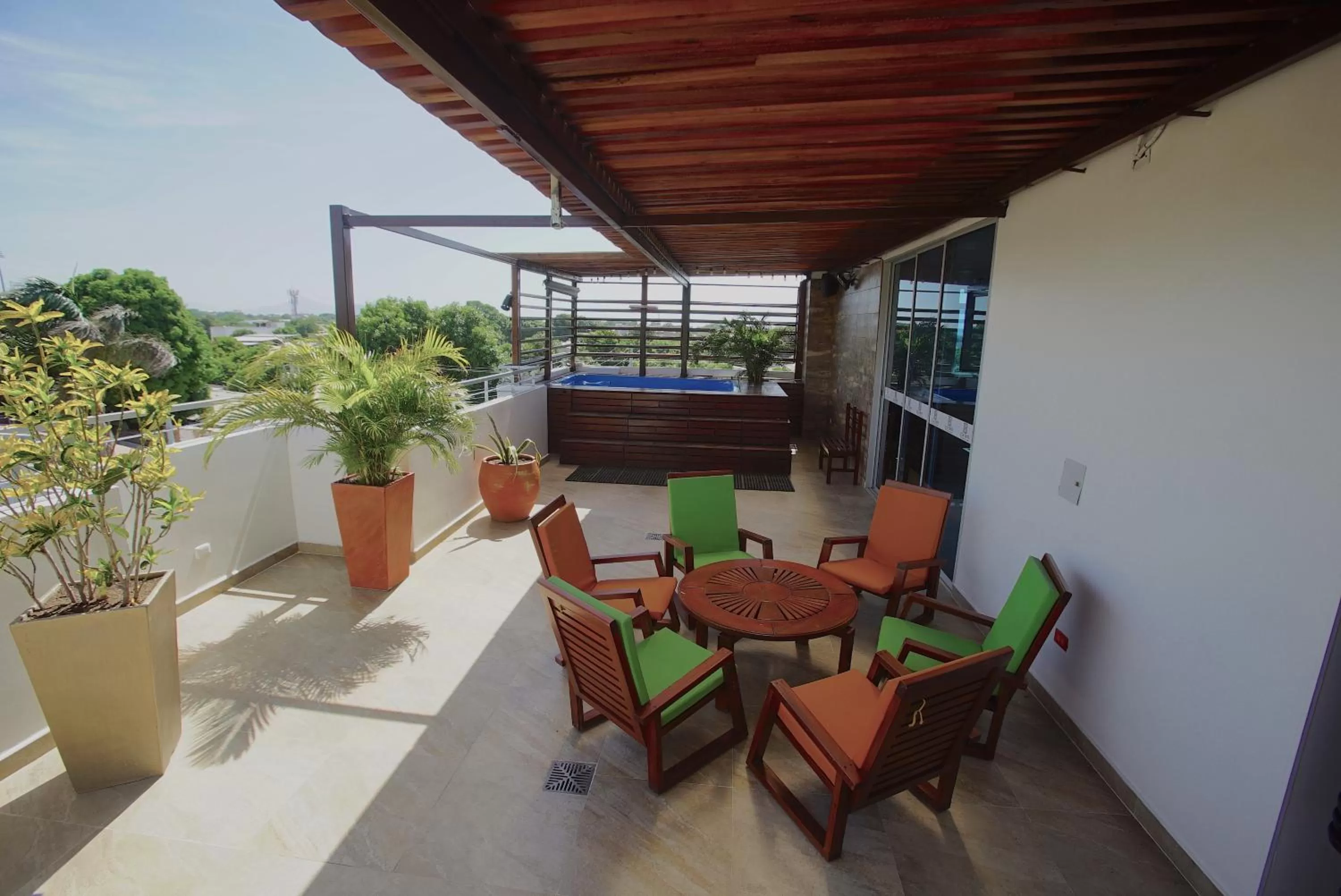 Balcony/Terrace in Hotel Ucla Center