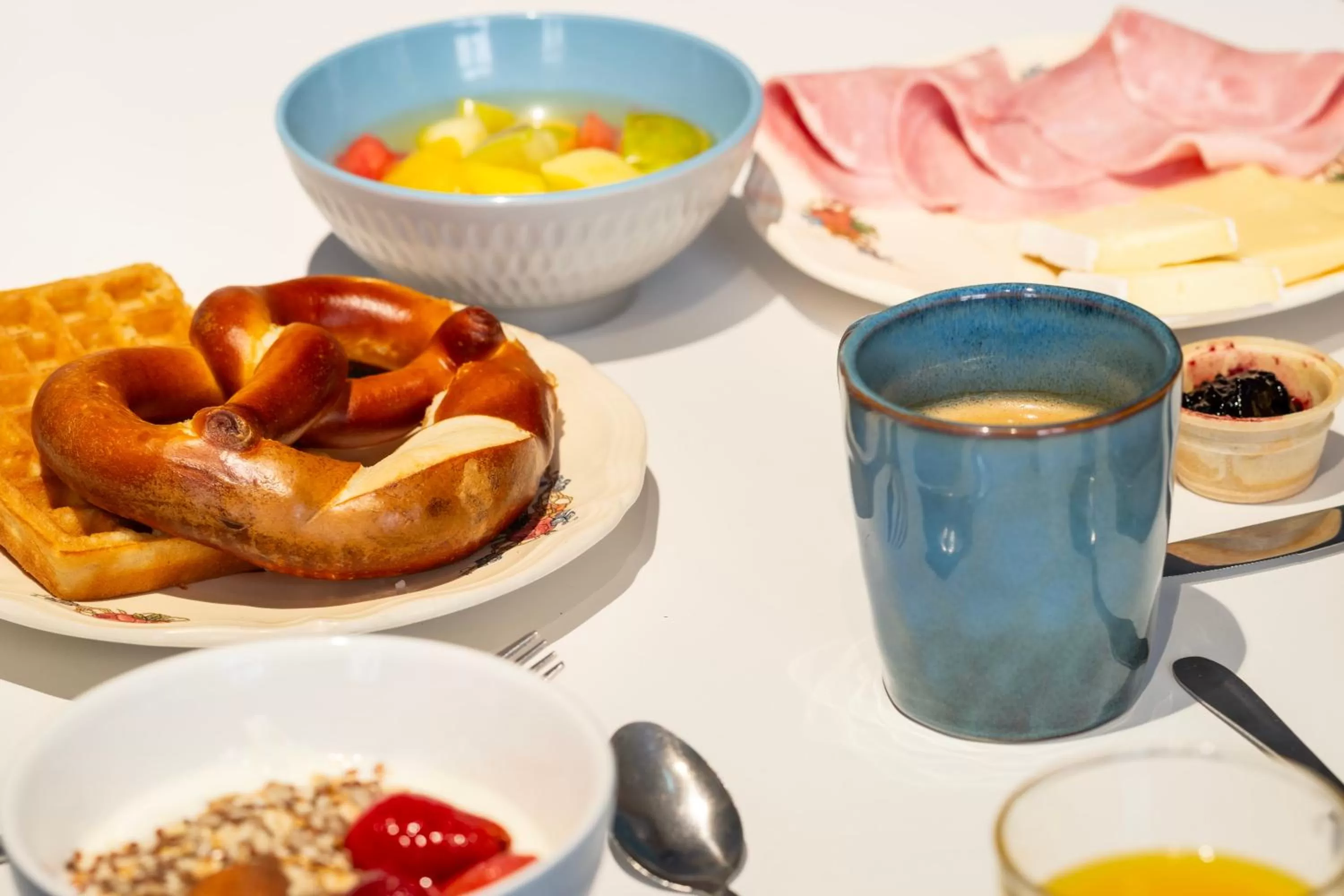 Breakfast in Ibis Budget Strasbourg Centre Gare