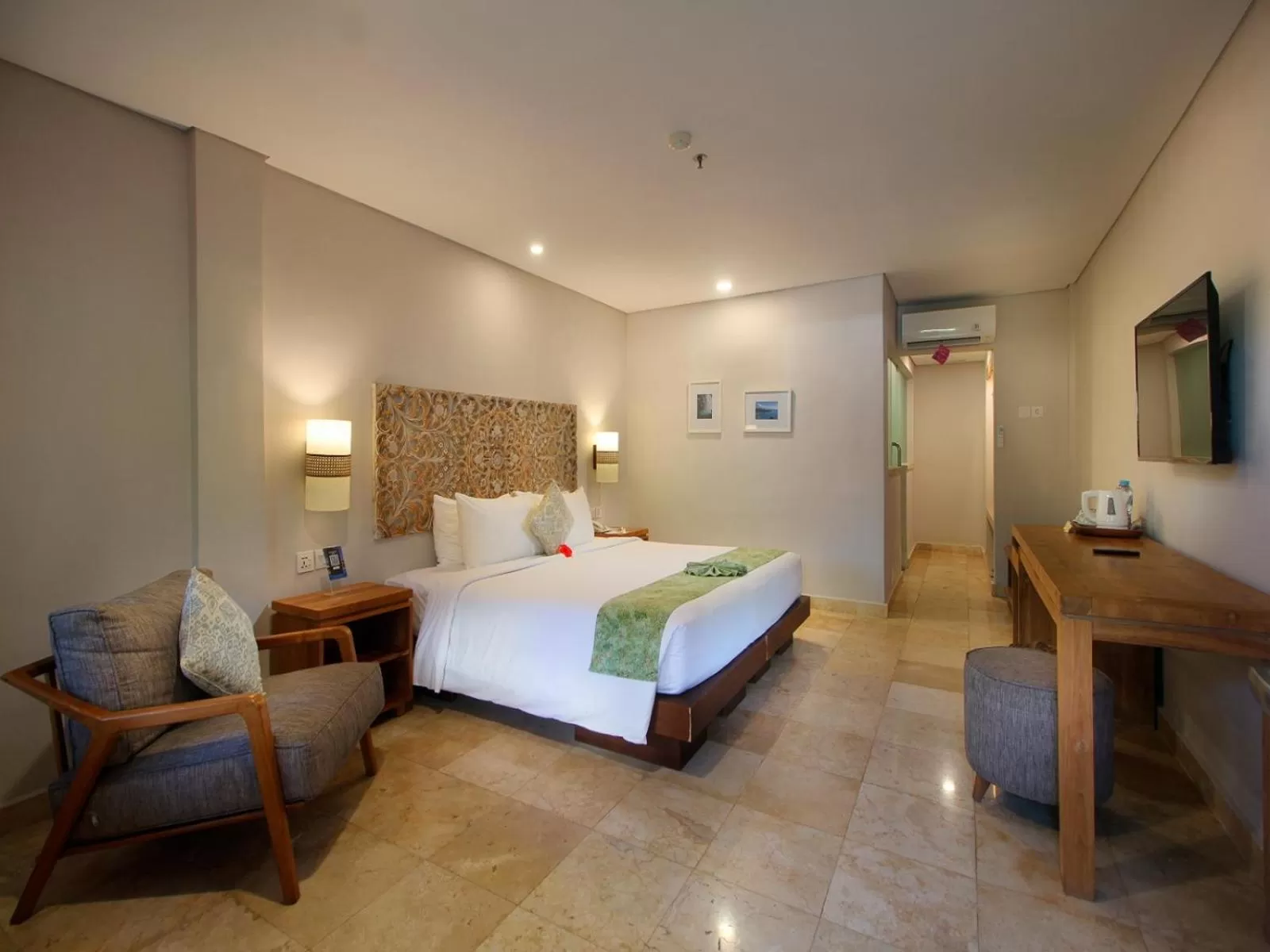 Bedroom, Bed in AlamKulkul Boutique Resort