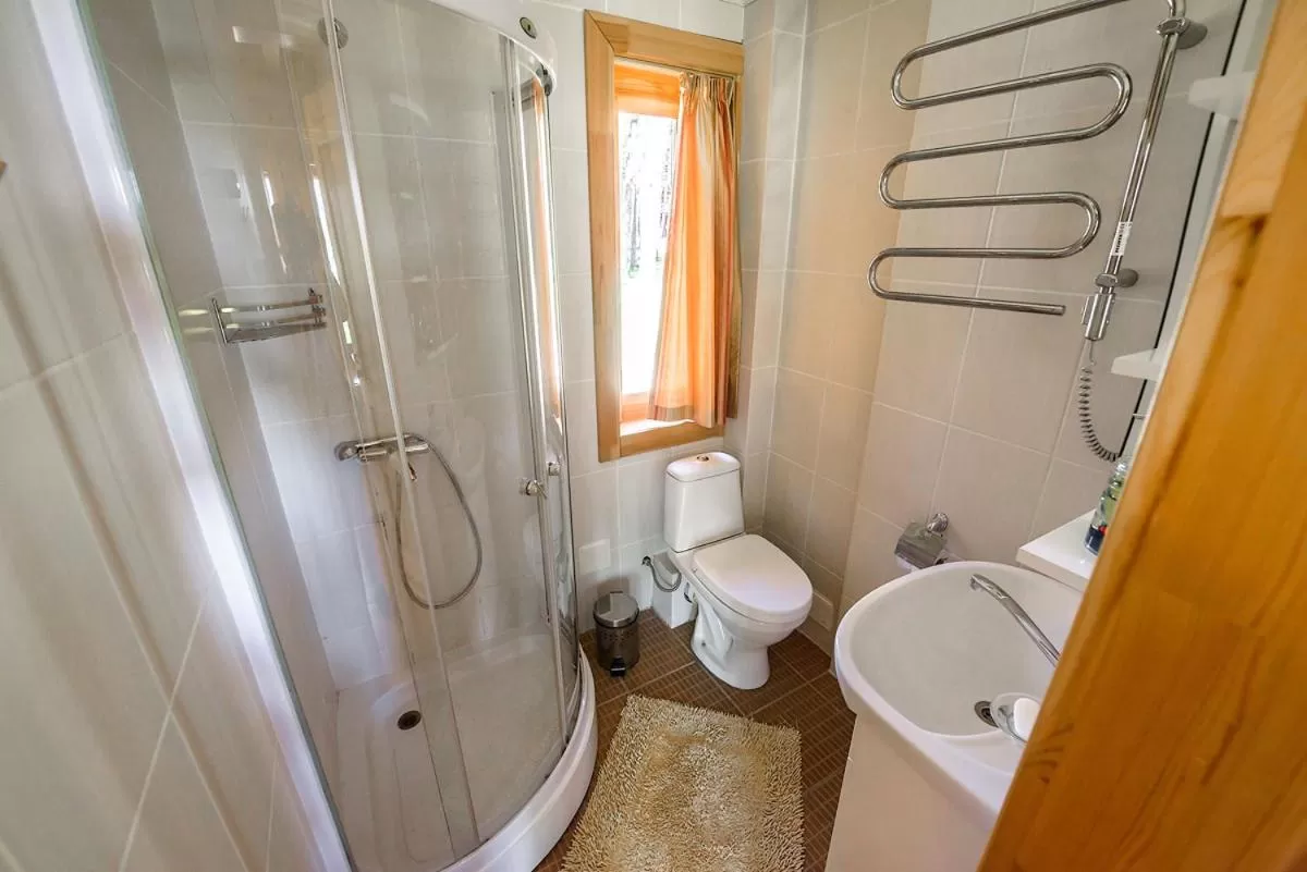 Bathroom in Svečių namai Smalvas