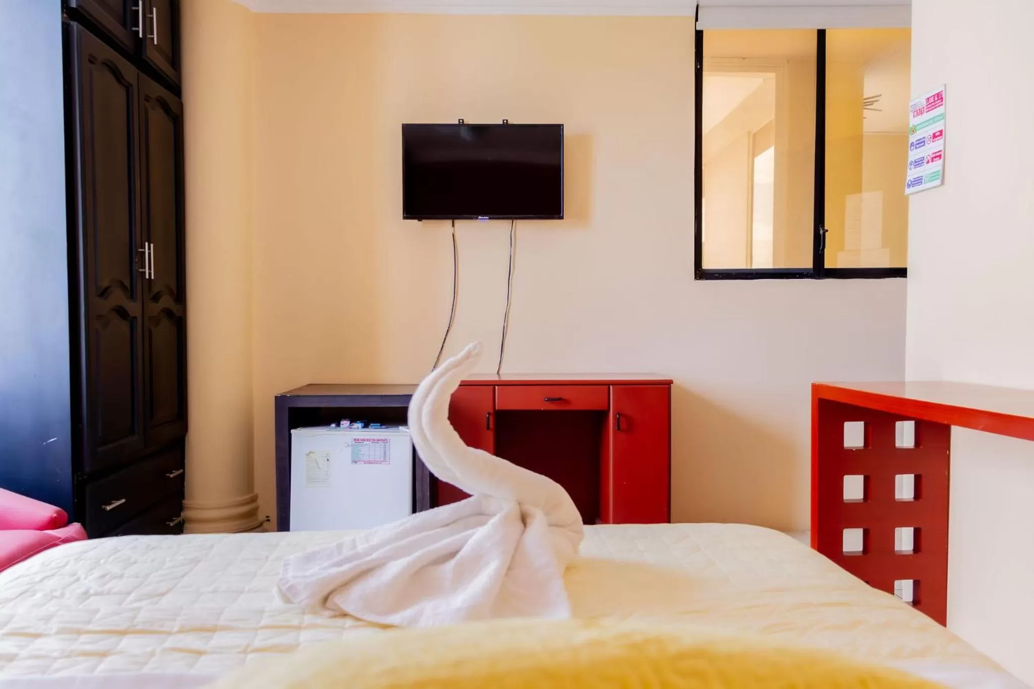 Bed in Hostal Antares