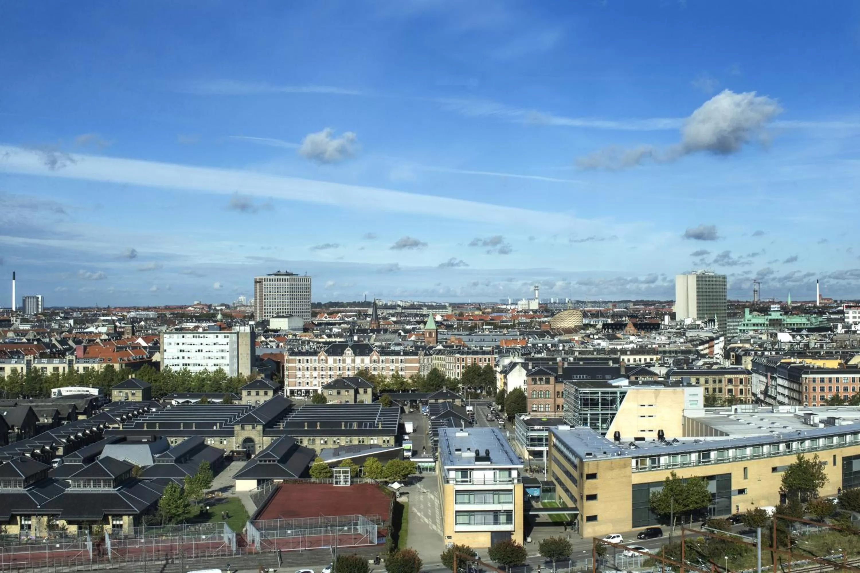 City view in Wakeup Copenhagen - Carsten Niebuhrs Gade
