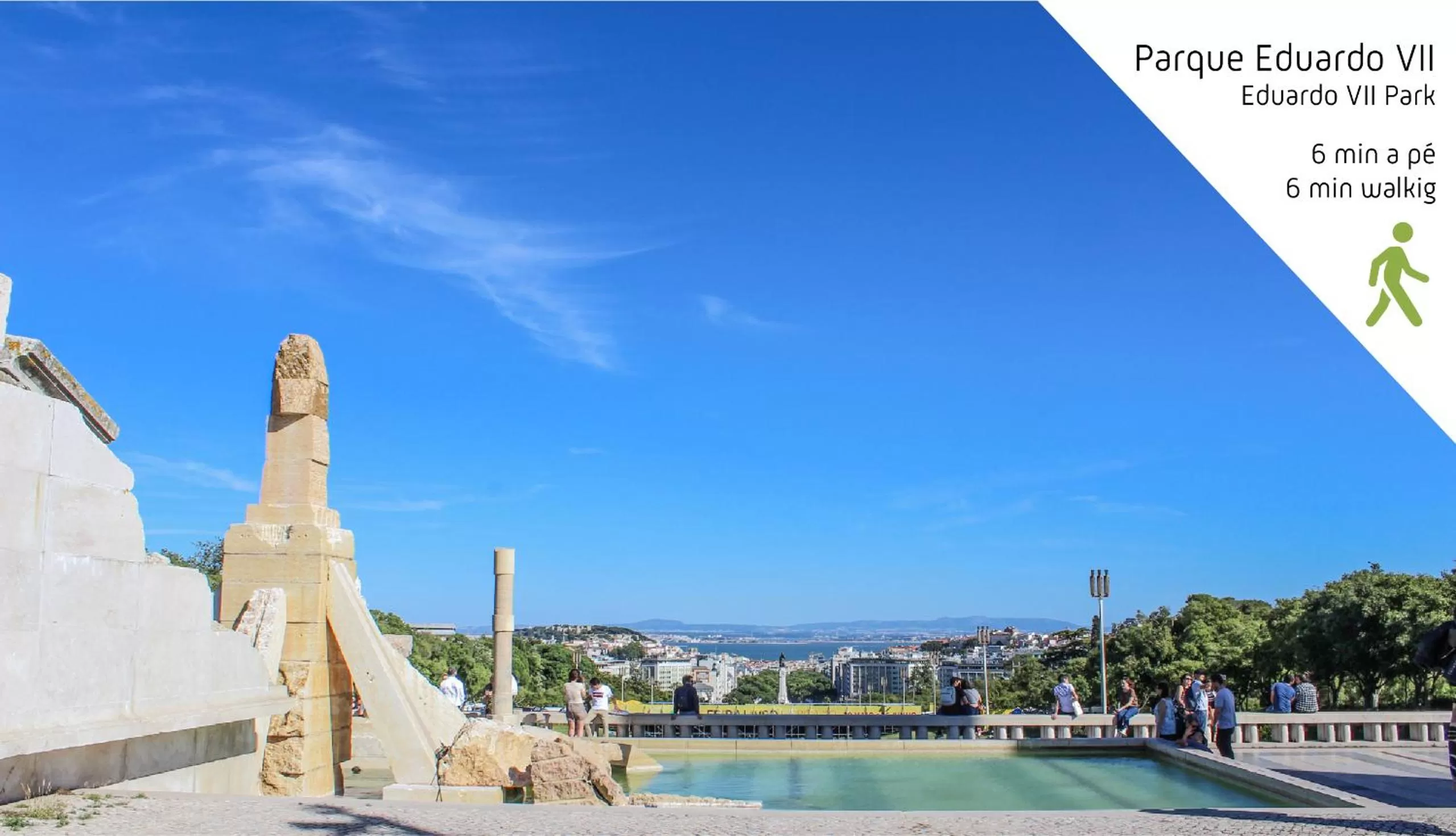Nearby landmark in Lux Lisboa Park