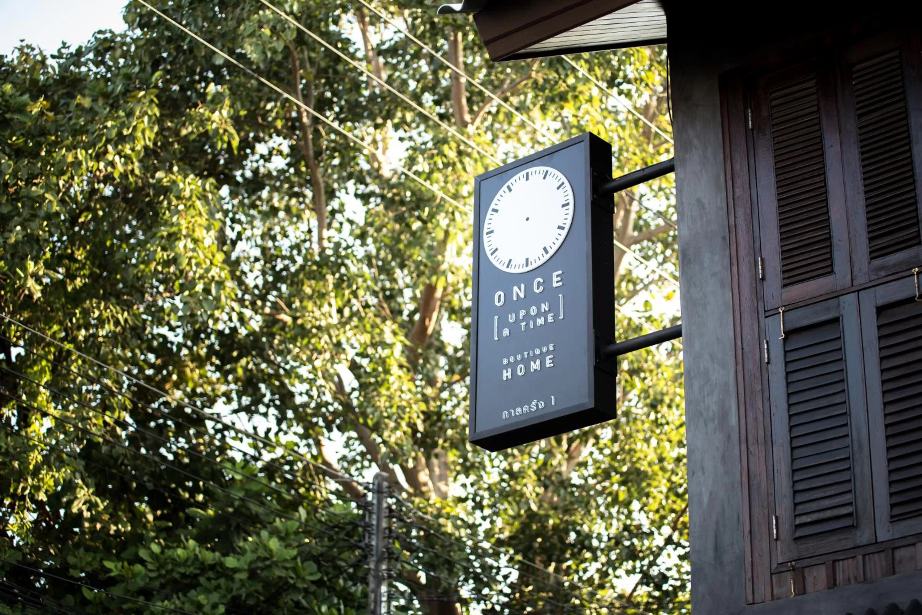 Property logo or sign in ONCE (upon a time) Chiang Mai Home