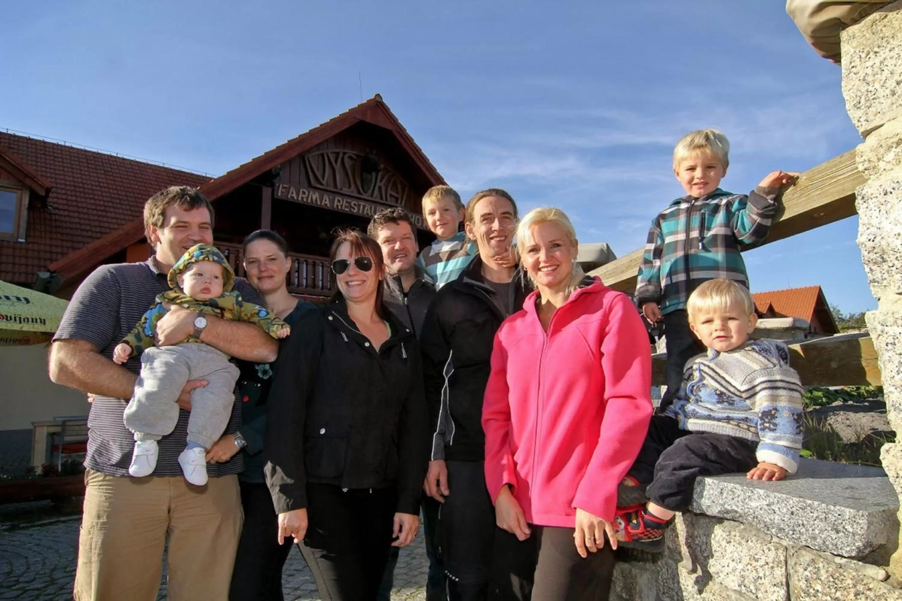 Staff in Hotel Farma Vysoká
