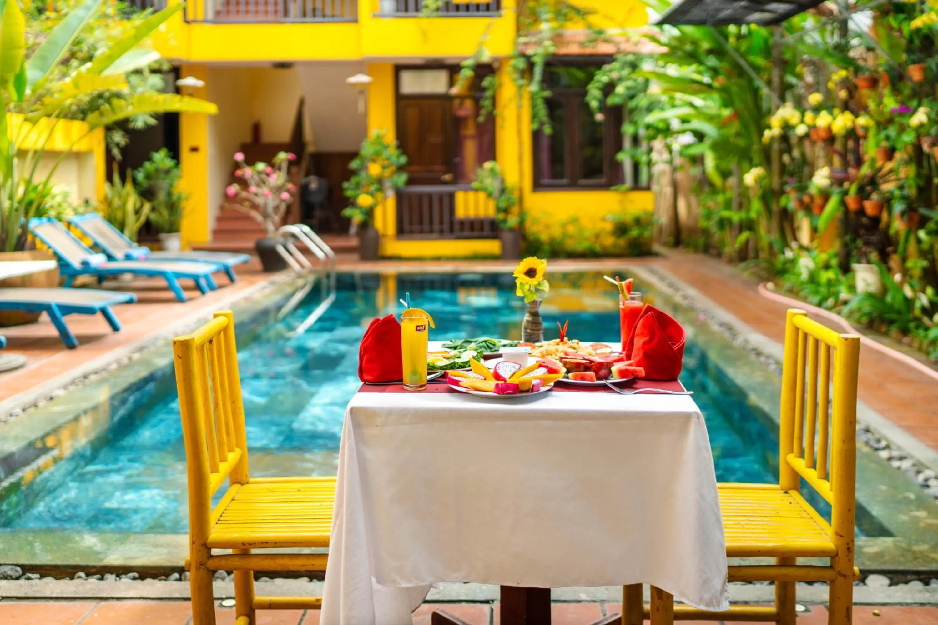 Garden in Hoi An Green Riverside Oasis Villa