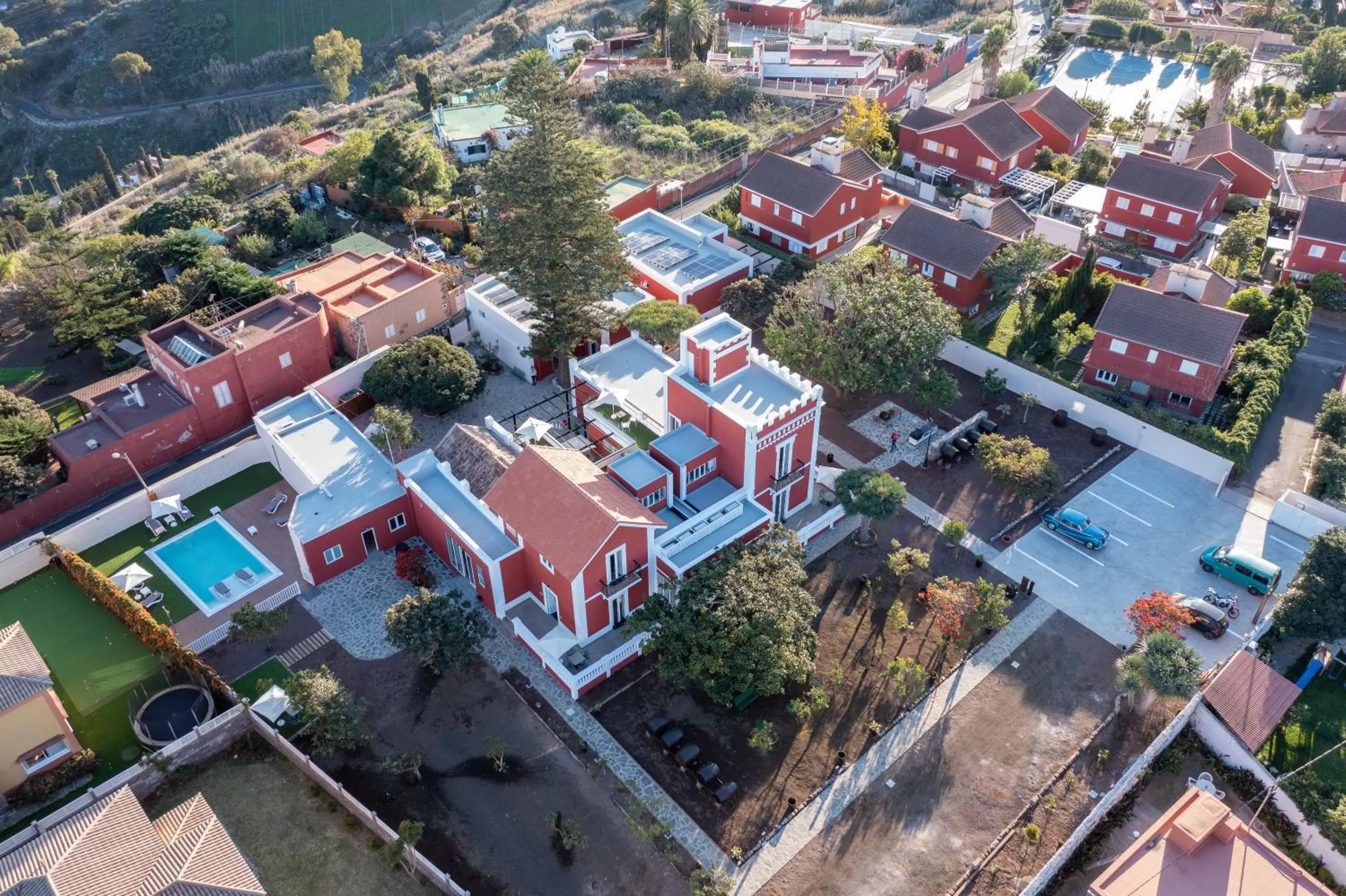 Bird's eye view, Bird's-eye View in Albor Suites