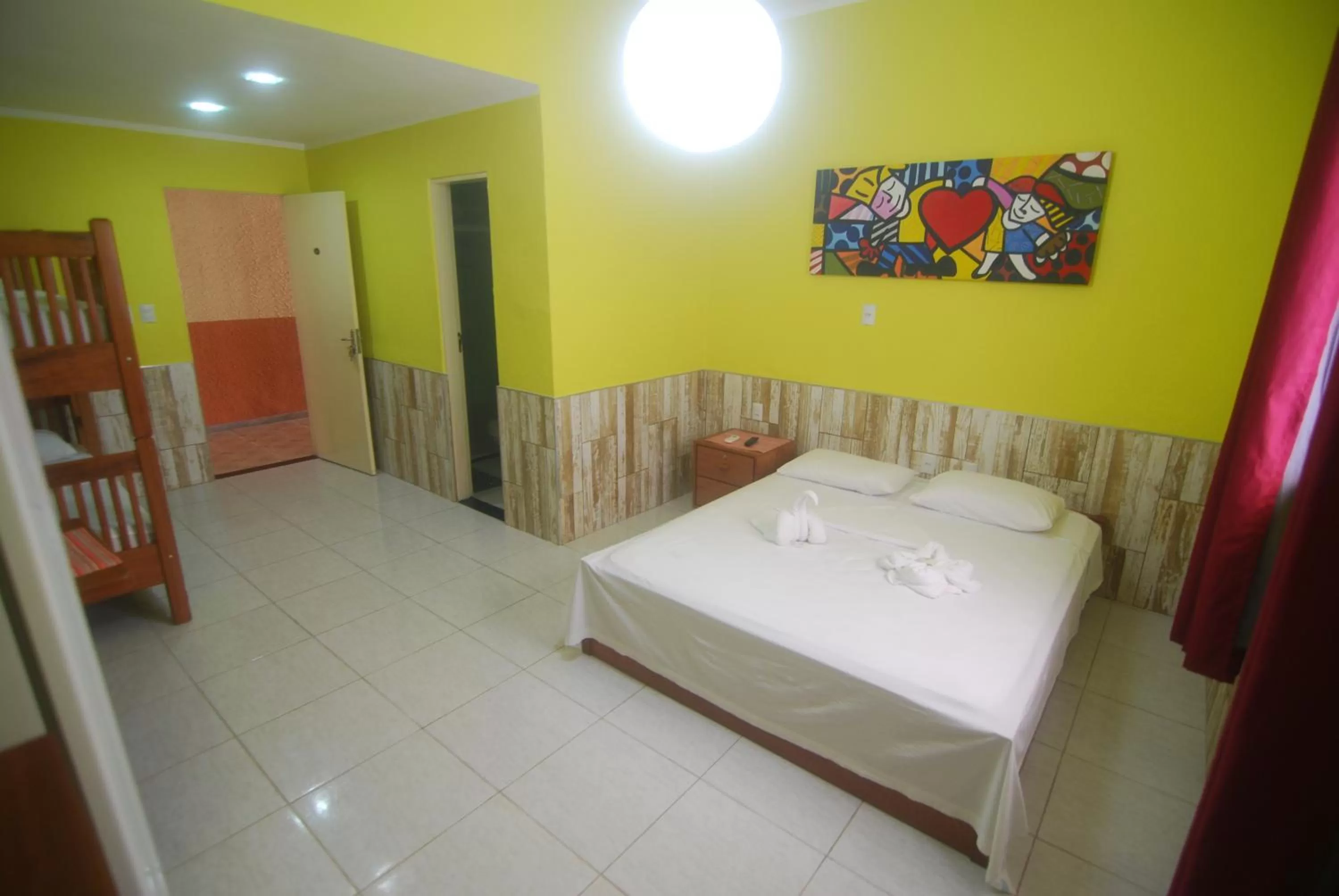 Photo of the whole room, Bed in Refúgio Pousada Fortaleza