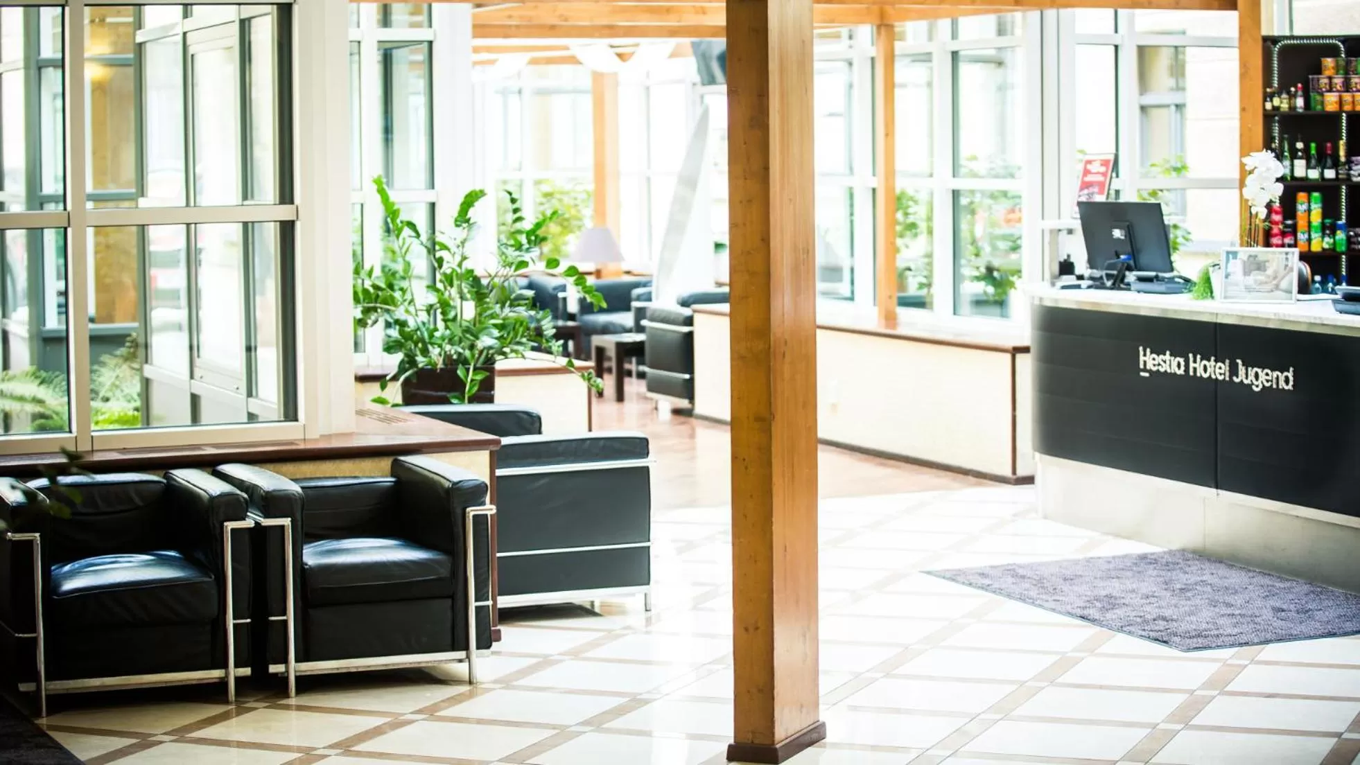 Lobby or reception in Hestia Hotel Jugend