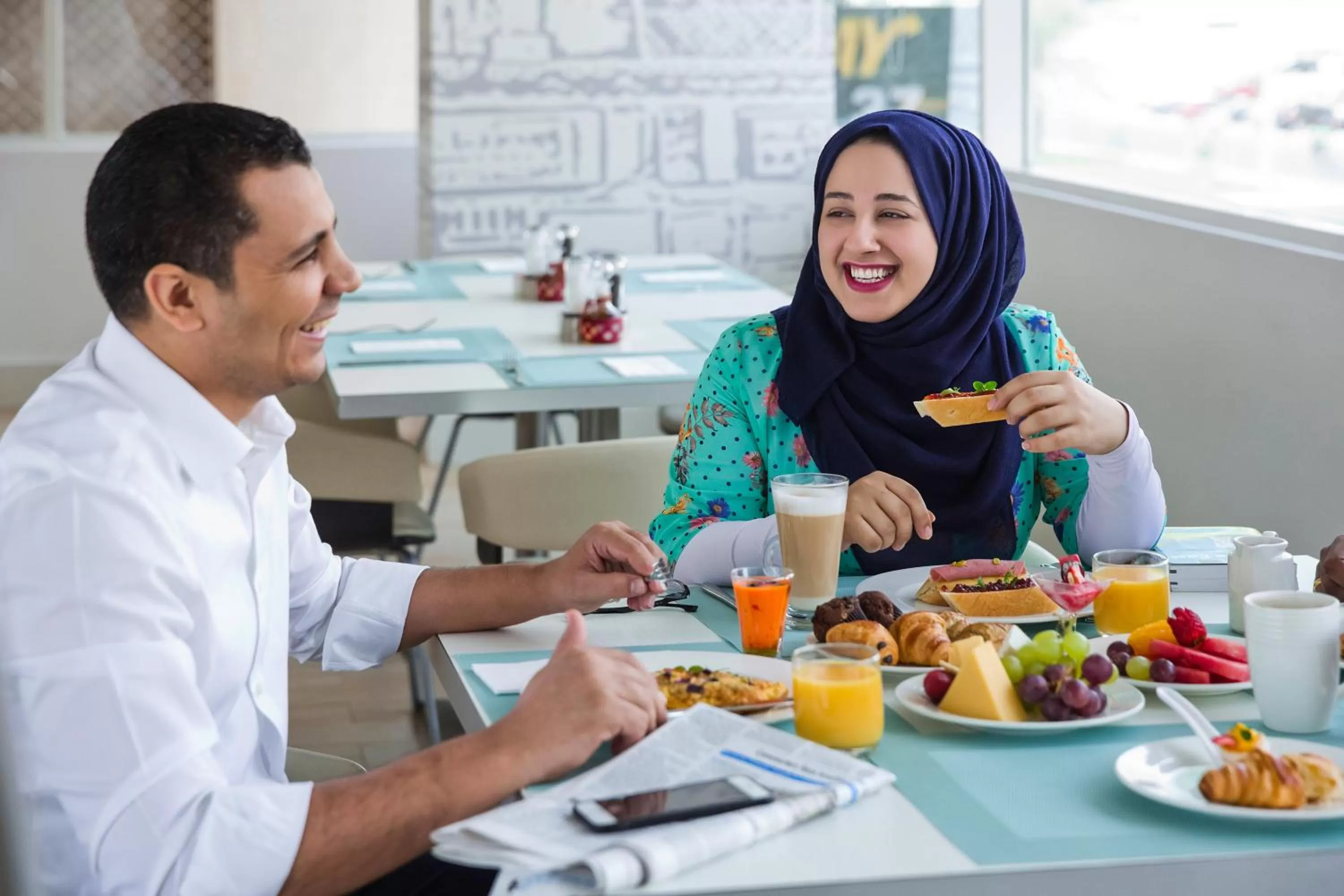 Food and drinks in ibis Styles Sharjah