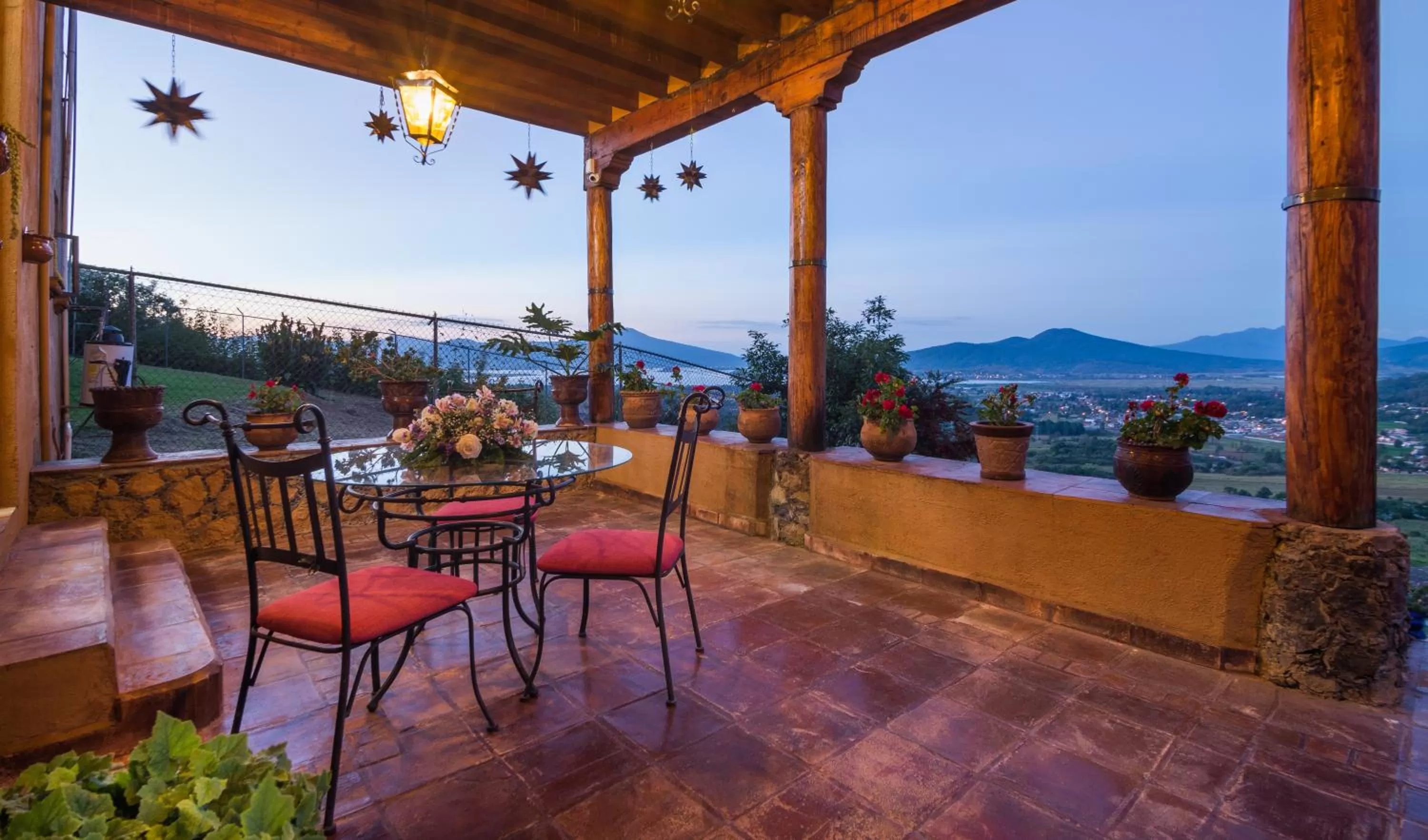 Balcony/Terrace in Eco Hotel Ixhi